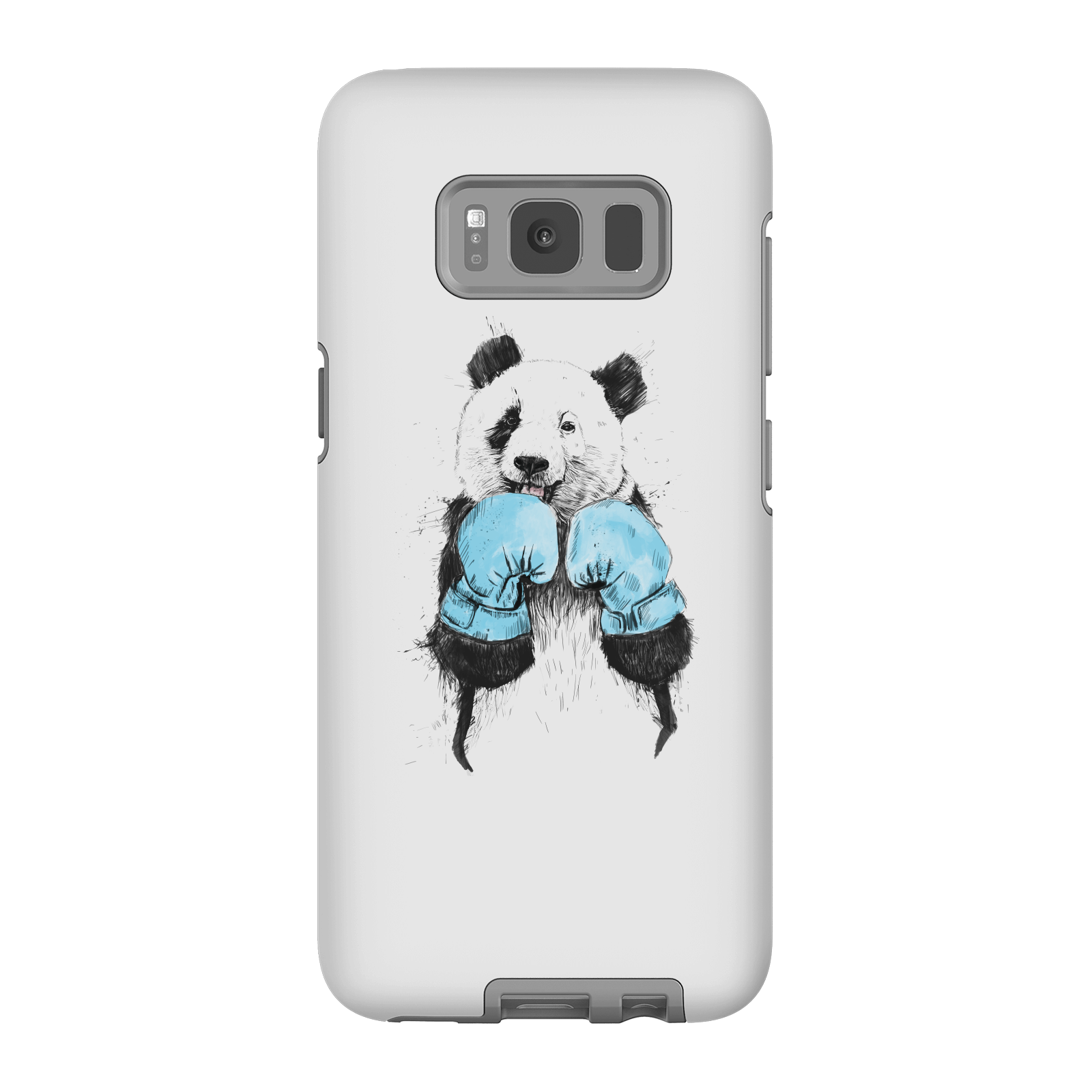 Balazs Solti Boxing Panda Phone Case for iPhone and Android - Samsung S8 - Tough Case - Gloss