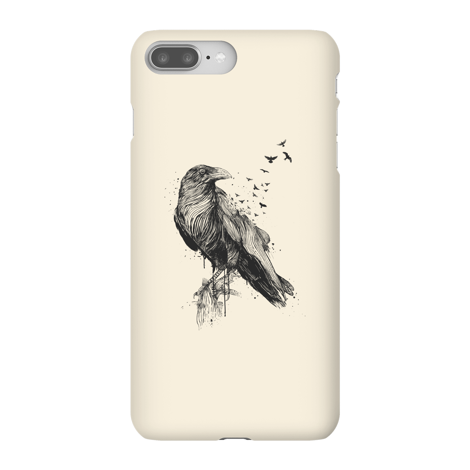 Balazs Solti Birds Flying Phone Case for iPhone and Android - iPhone 8 Plus - Snap Case - Matte