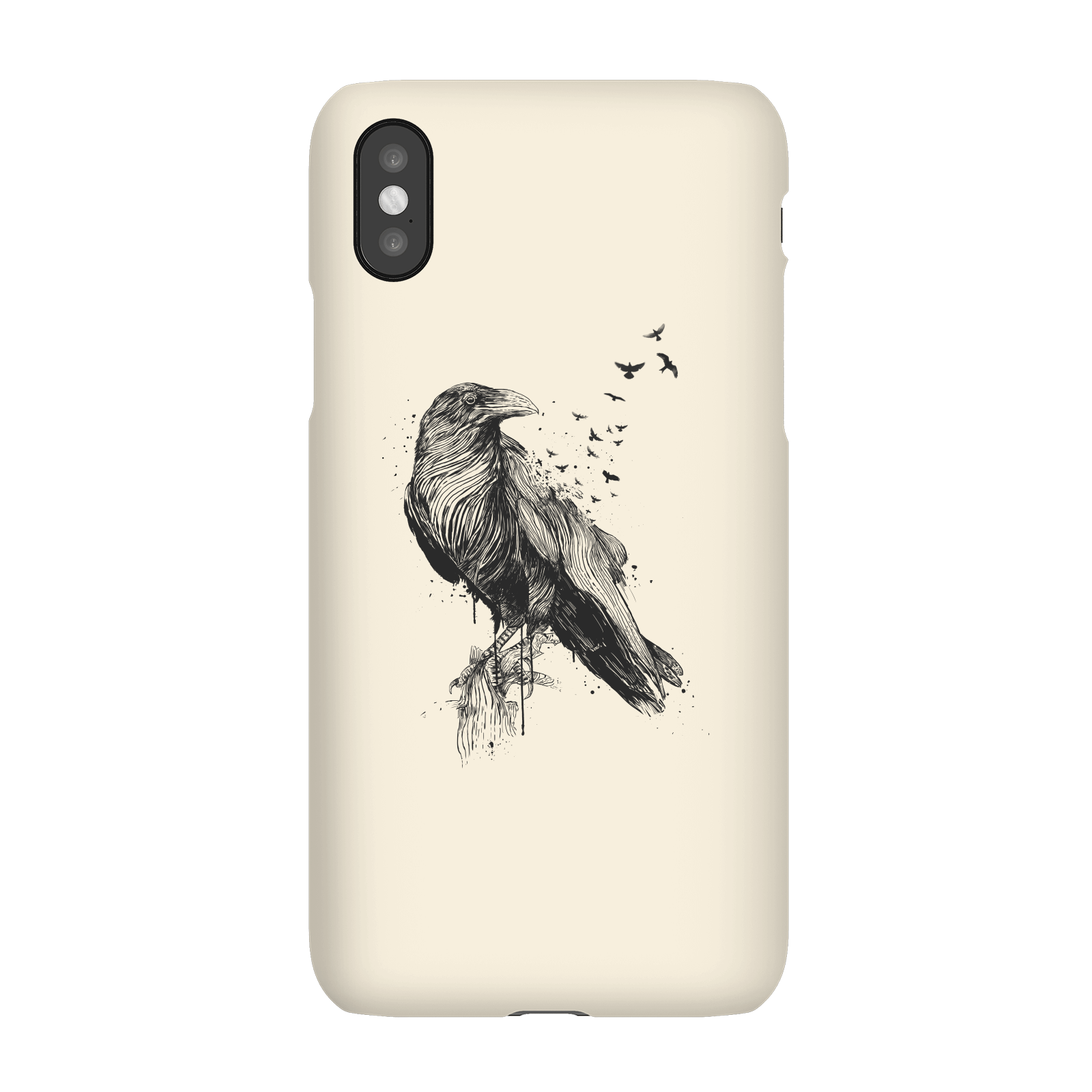 Balazs Solti Birds Flying Phone Case for iPhone and Android - iPhone X - Snap Case - Matte