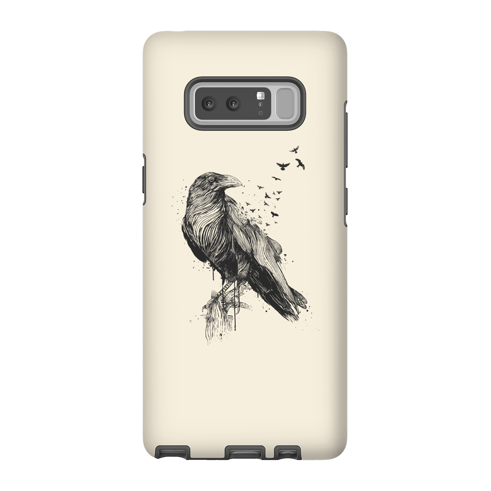 Balazs Solti Birds Flying Phone Case for iPhone and Android - Samsung Note 8 - Tough Case - Matte