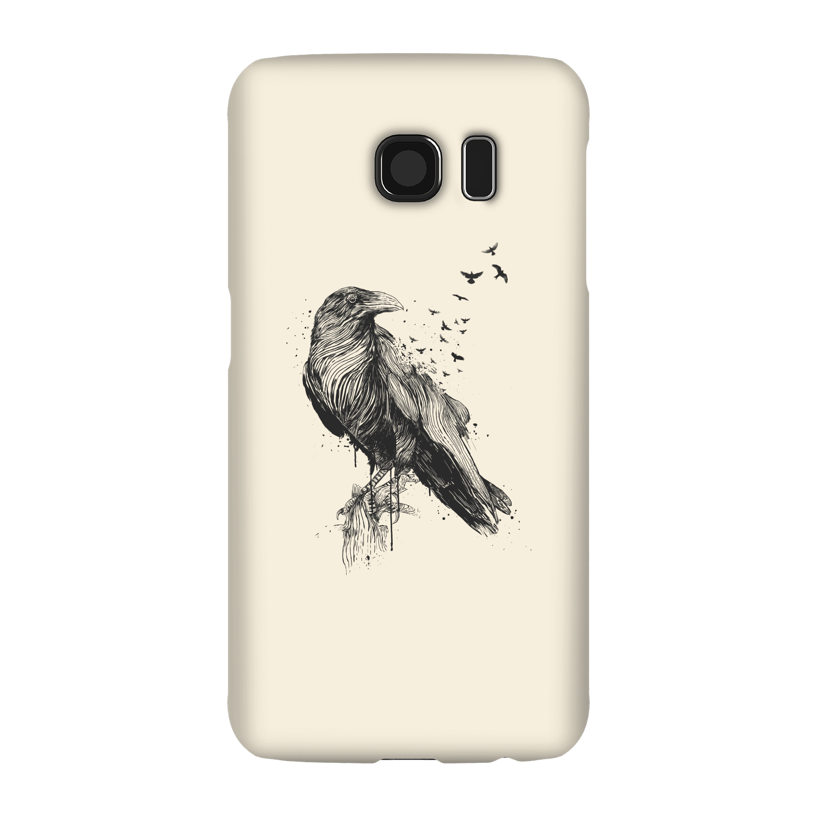 Balazs Solti Birds Flying Phone Case for iPhone and Android - Samsung S6 - Snap Case - Gloss