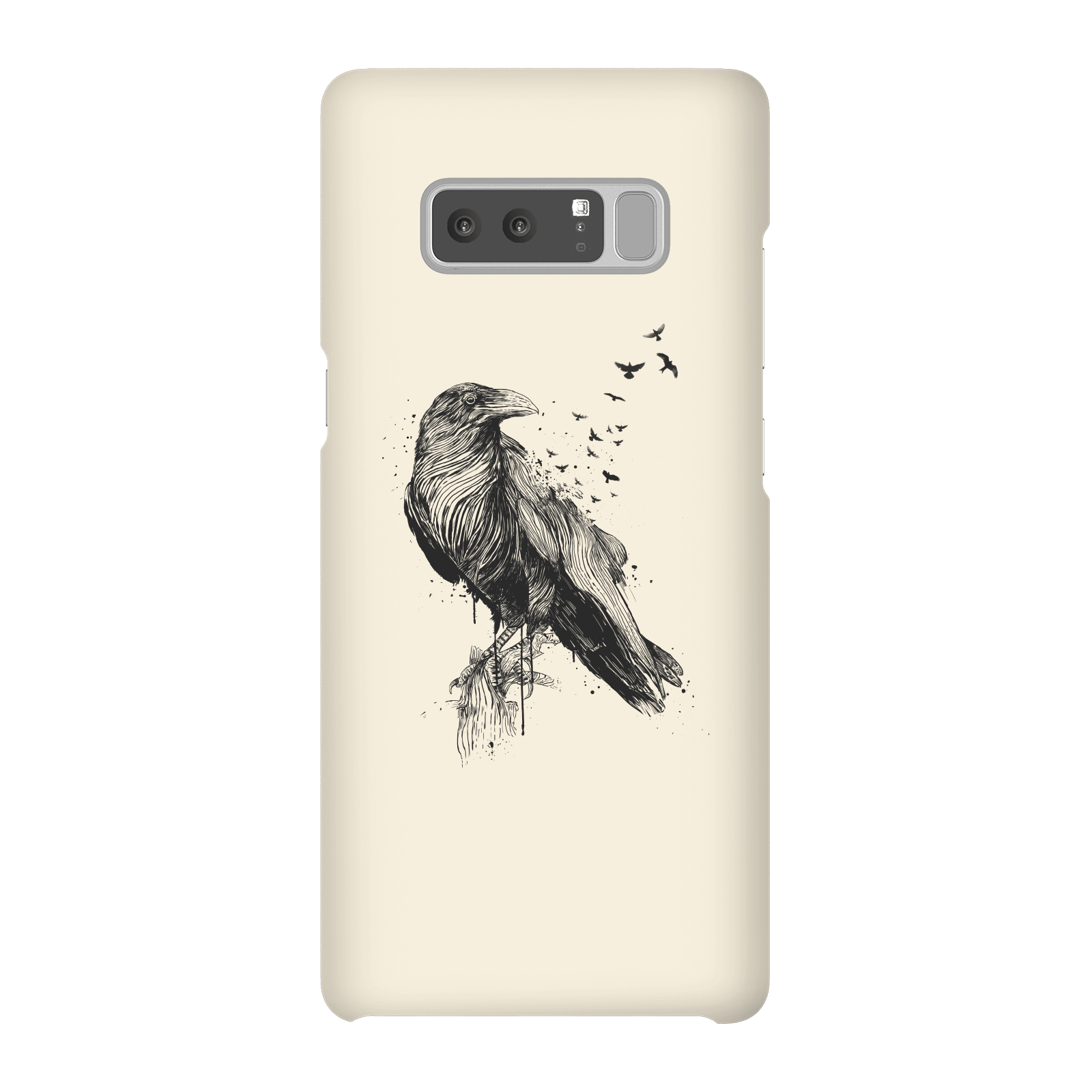 Balazs Solti Birds Flying Phone Case for iPhone and Android - Samsung Note 8 - Snap Case - Gloss