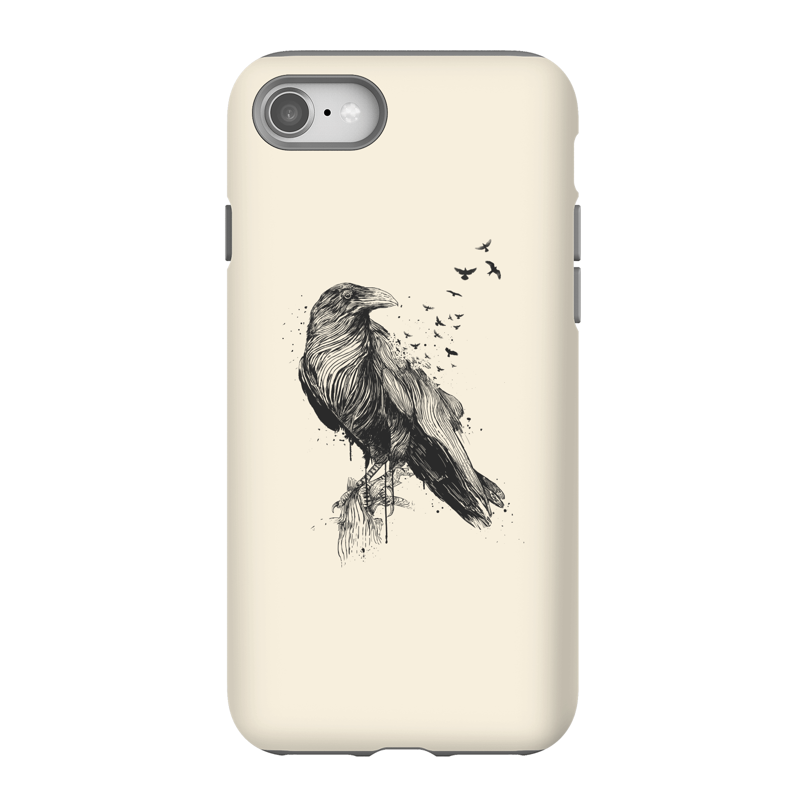 Balazs Solti Birds Flying Phone Case for iPhone and Android - iPhone 8 - Tough Case - Gloss