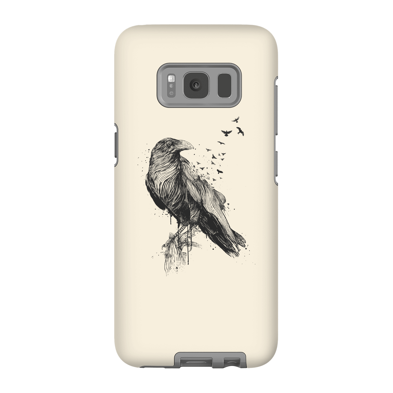 Balazs Solti Birds Flying Phone Case for iPhone and Android - Samsung S8 - Tough Case - Gloss