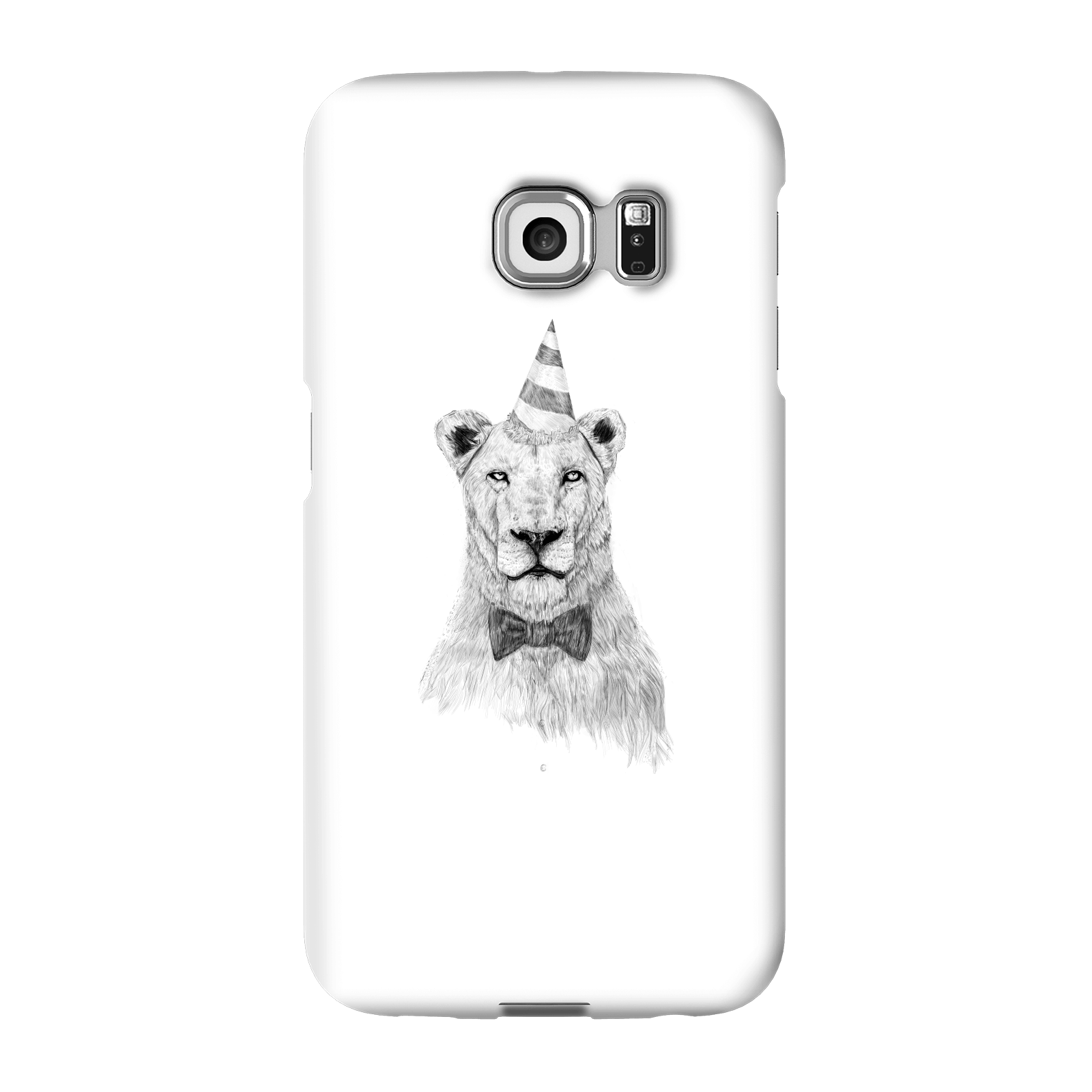 Balazs Solti Party Lion Phone Case for iPhone and Android - Samsung S6 Edge - Snap Case - Matte