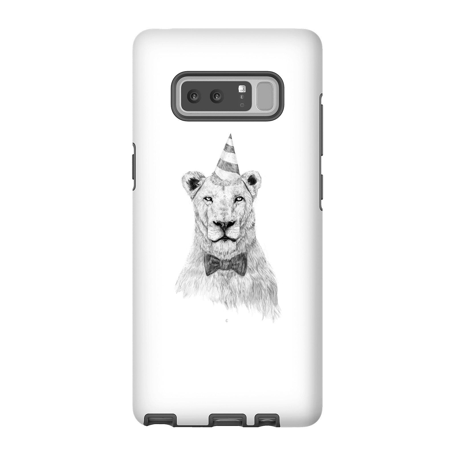 Balazs Solti Party Lion Phone Case for iPhone and Android - Samsung Note 8 - Tough Case - Matte