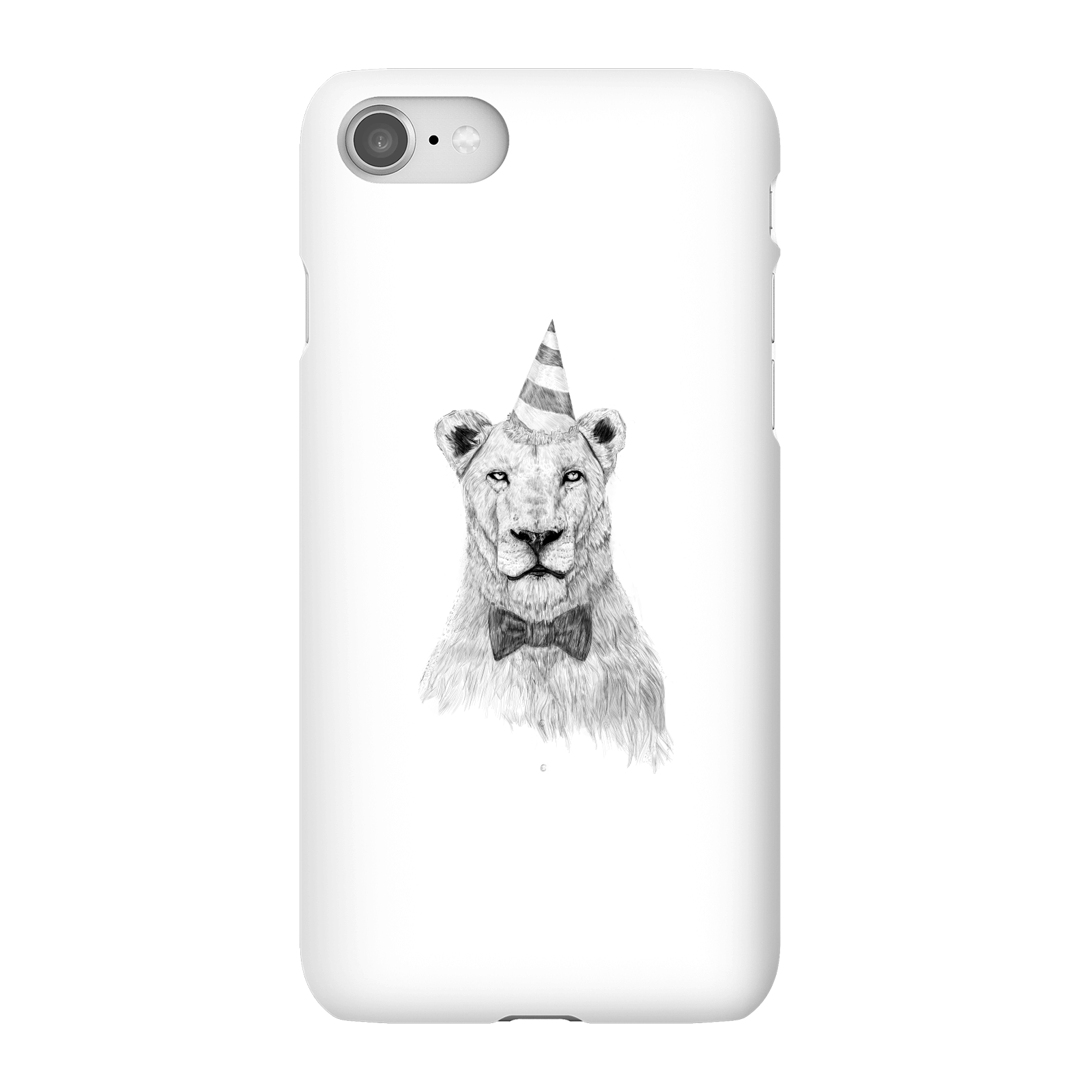Balazs Solti Party Lion Phone Case for iPhone and Android - iPhone 8 - Snap Case - Gloss