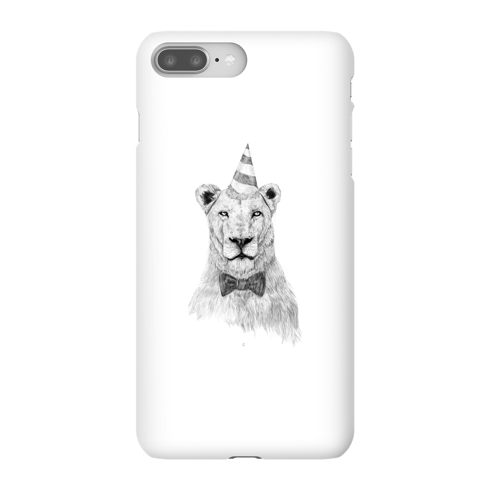 Balazs Solti Party Lion Phone Case for iPhone and Android - iPhone 8 Plus - Snap Case - Gloss