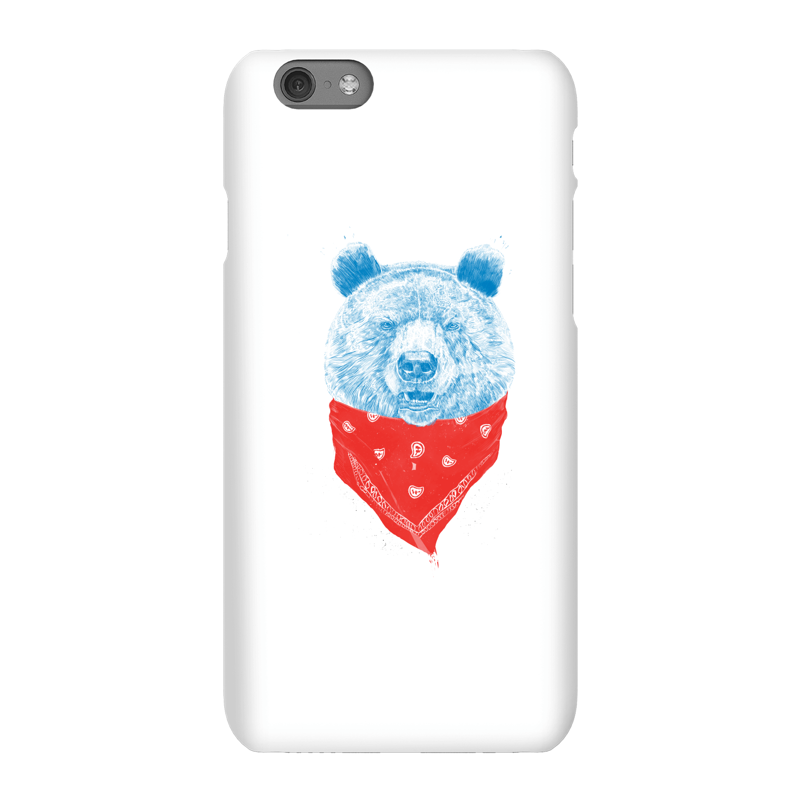 Balazs Solti Bandana Panda Phone Case for iPhone and Android - iPhone 6S - Snap Case - Matte