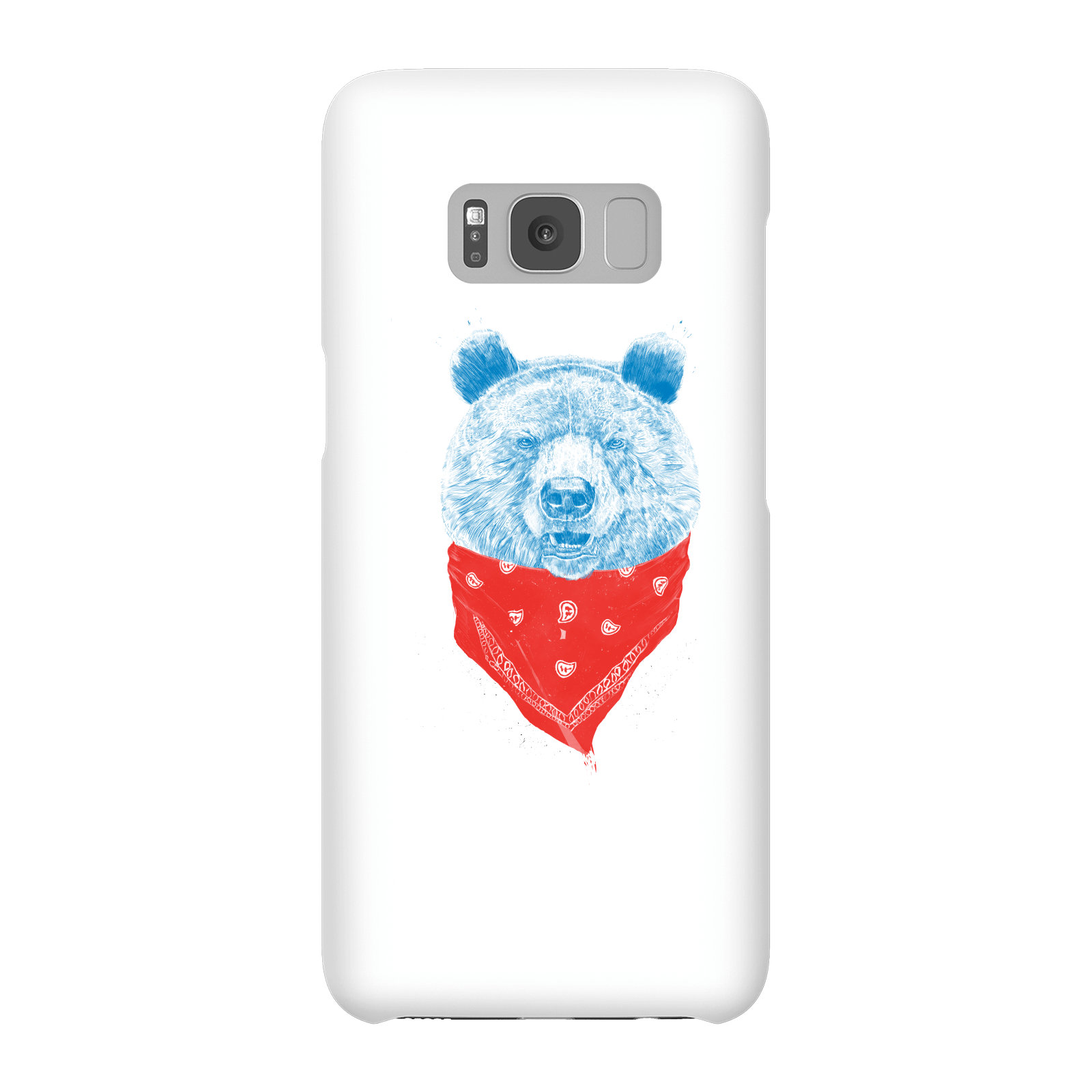 Balazs Solti Bandana Panda Phone Case for iPhone and Android - Samsung S8 - Snap Case - Matte