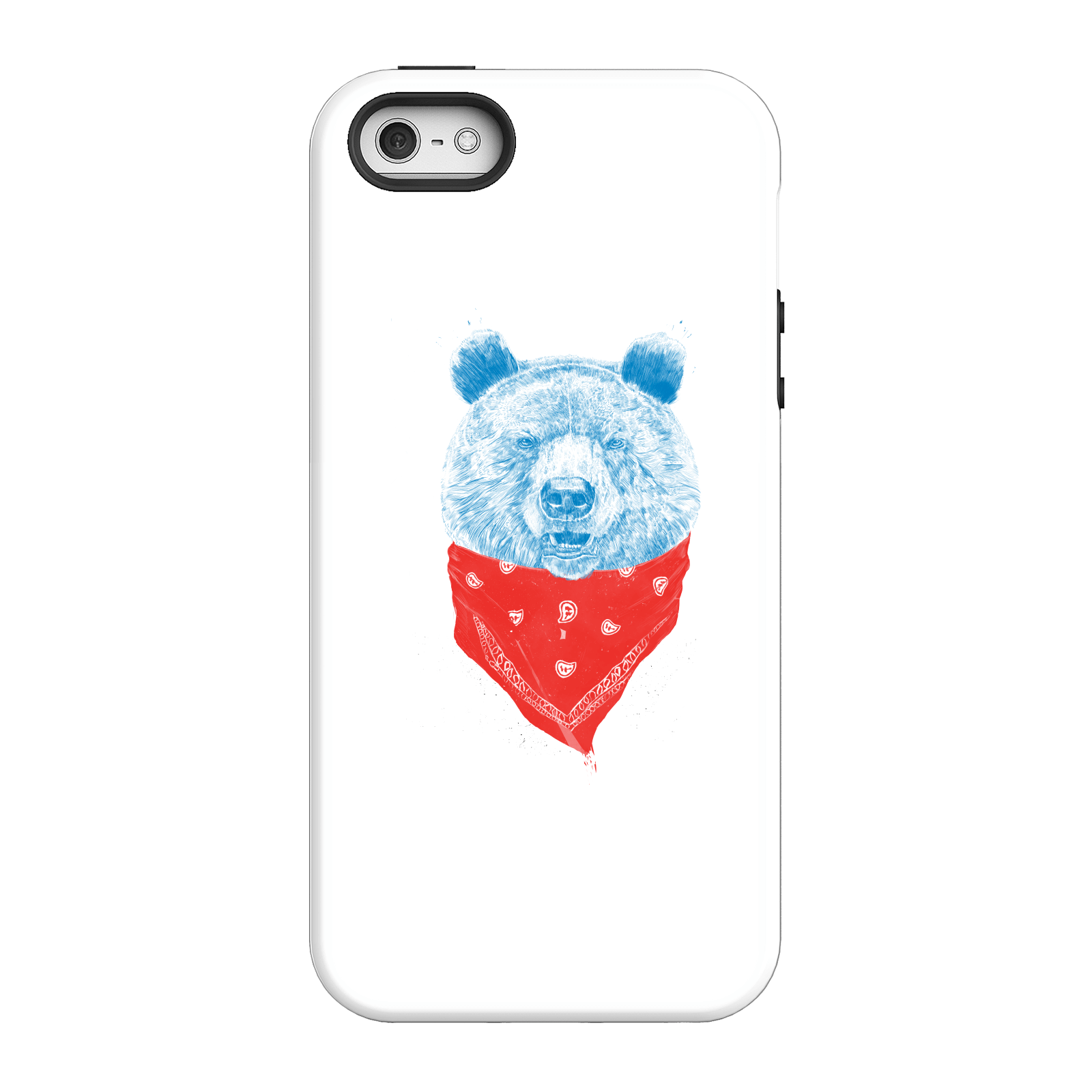 Balazs Solti Bandana Panda Phone Case for iPhone and Android - iPhone 5/5s - Tough Case - Matte