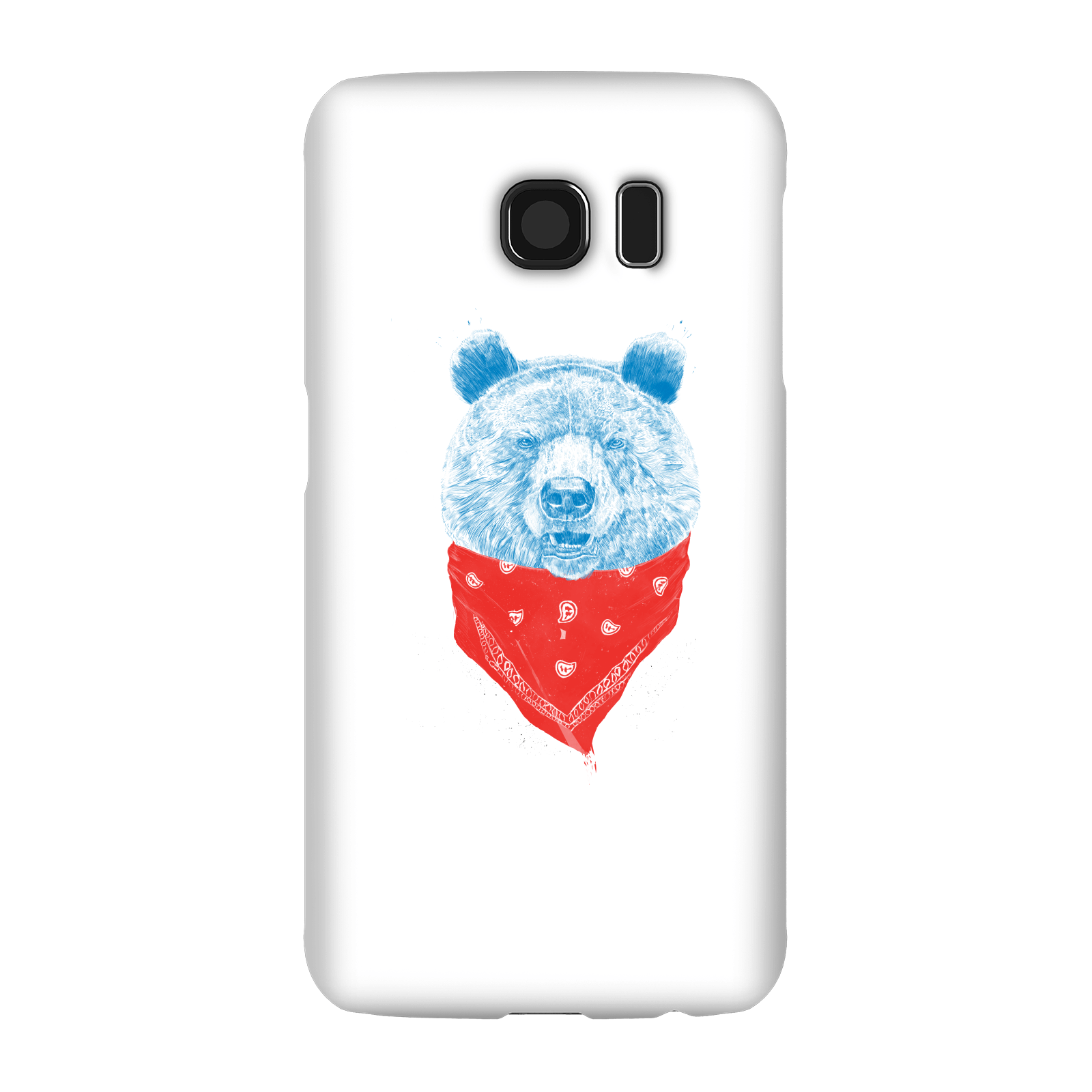 Balazs Solti Bandana Panda Phone Case for iPhone and Android - Samsung S6 - Snap Case - Gloss