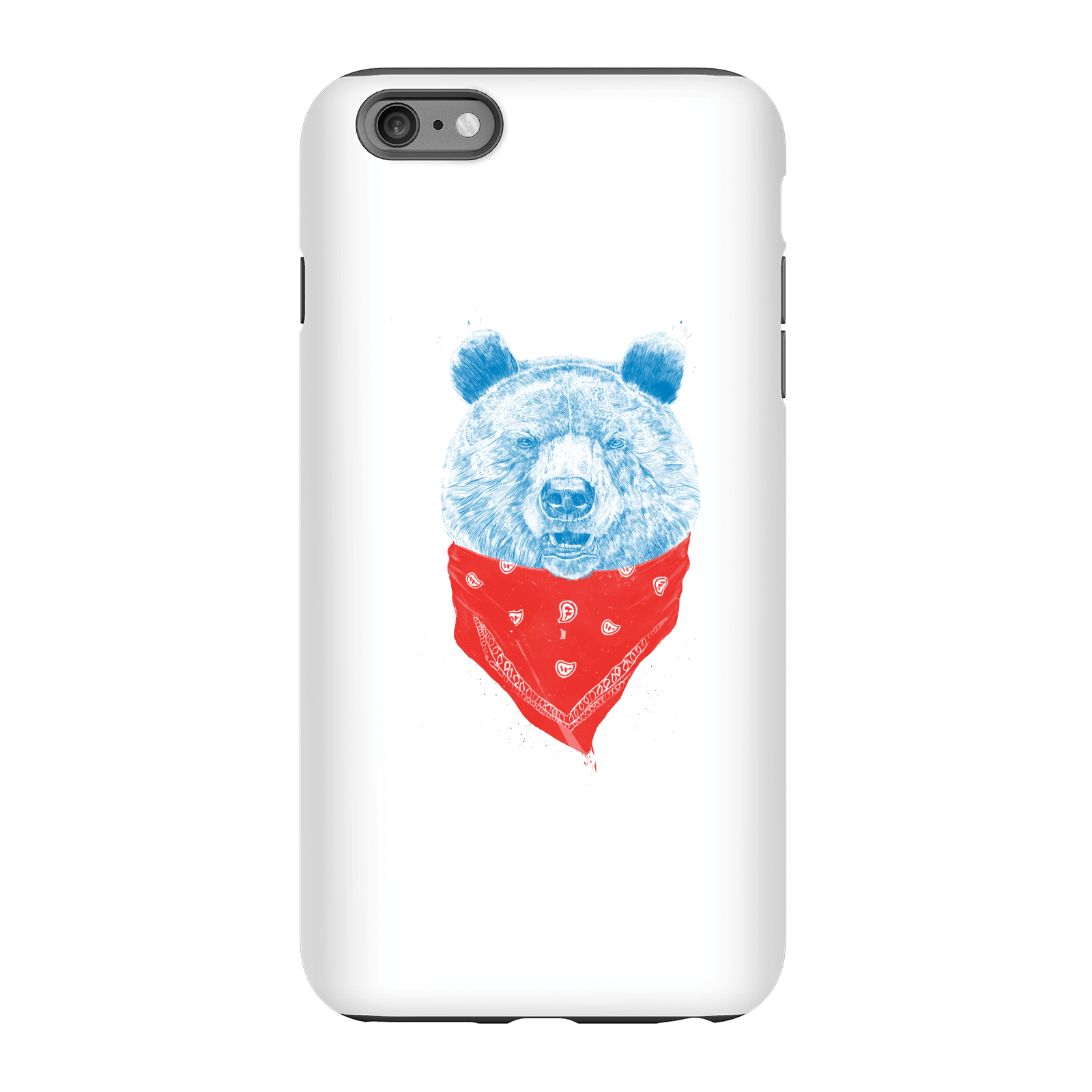Balazs Solti Bandana Panda Phone Case for iPhone and Android - iPhone 6 Plus - Tough Case - Gloss