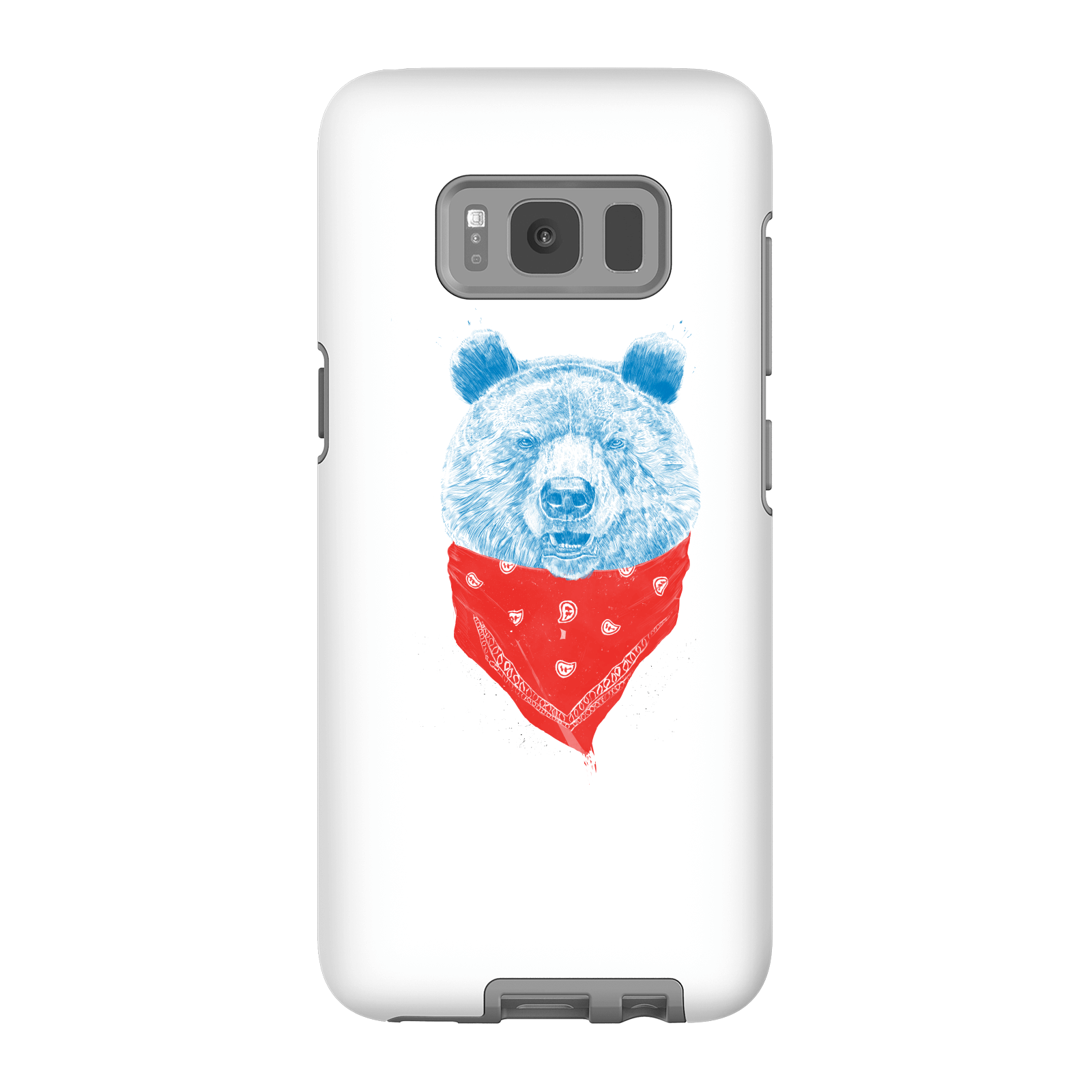 Balazs Solti Bandana Panda Phone Case for iPhone and Android - Samsung S8 - Tough Case - Gloss