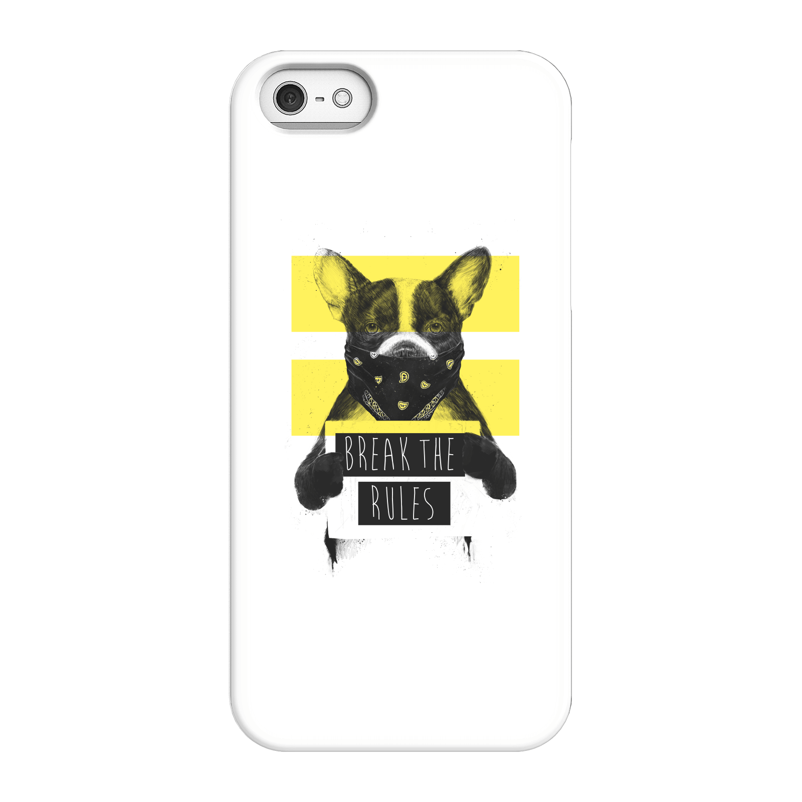 Balazs Solti Break The Rules Phone Case for iPhone and Android - iPhone 5/5s - Snap Case - Matte