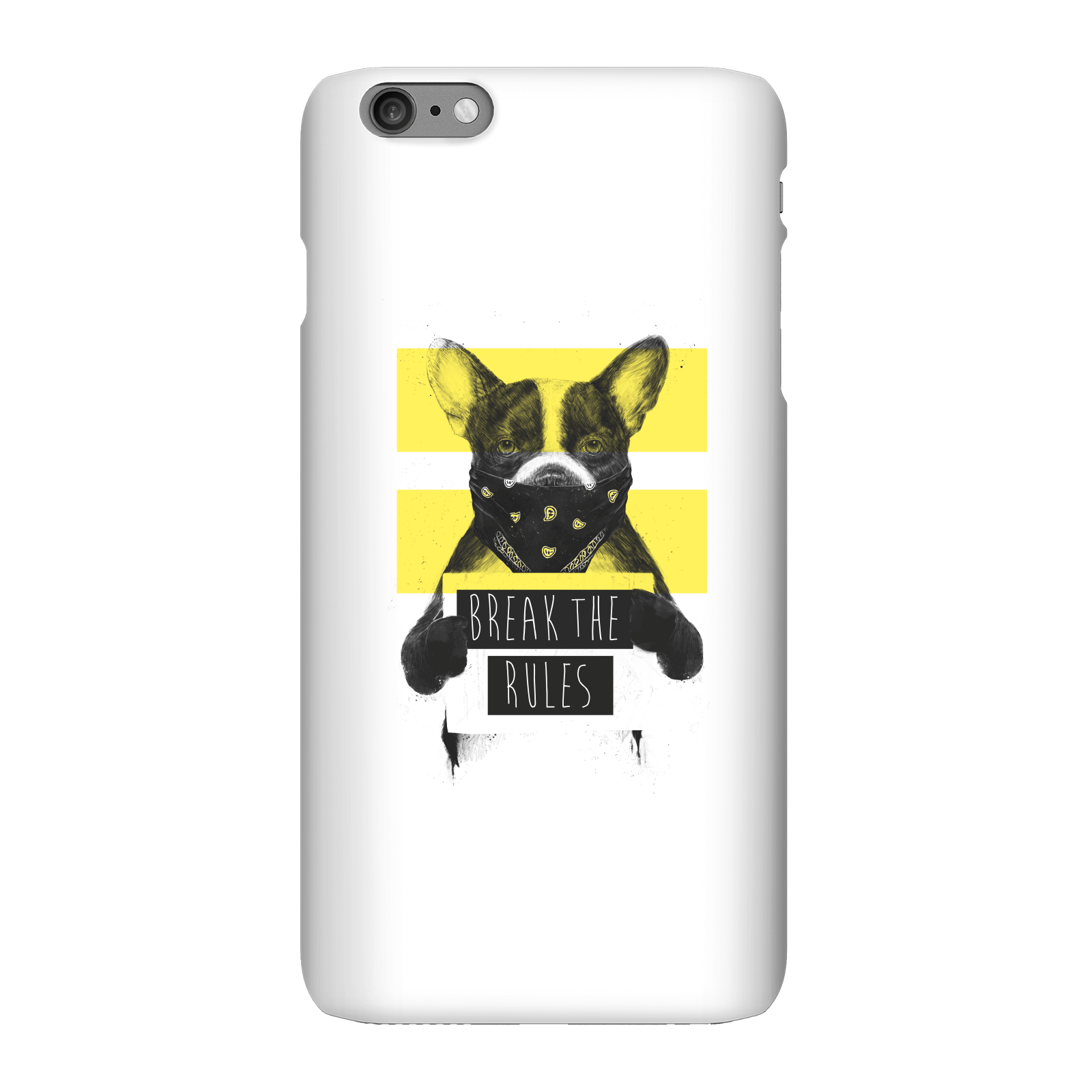 Balazs Solti Break The Rules Phone Case for iPhone and Android - iPhone 6 Plus - Snap Case - Matte