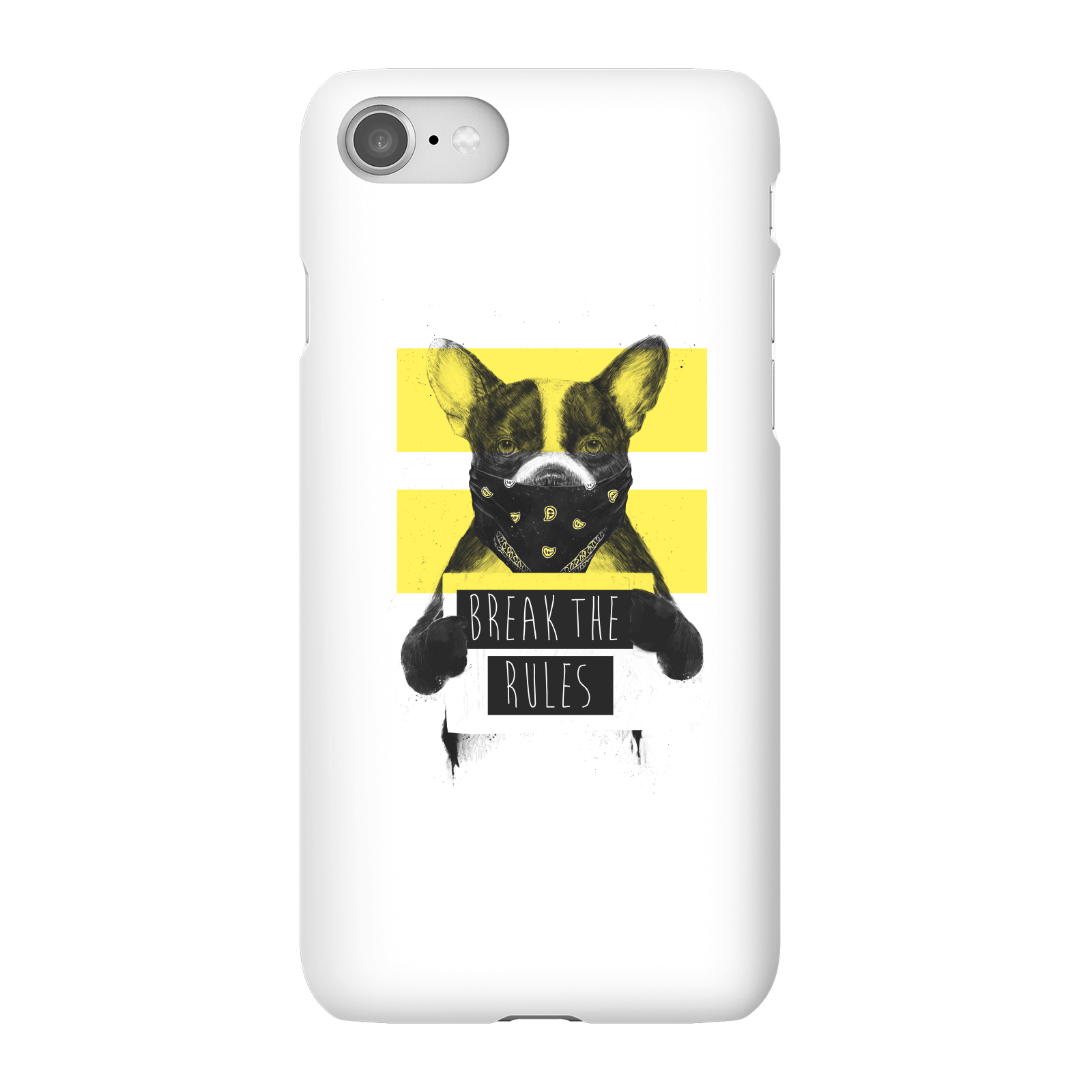 Balazs Solti Break The Rules Phone Case for iPhone and Android - iPhone 8 - Snap Case - Matte