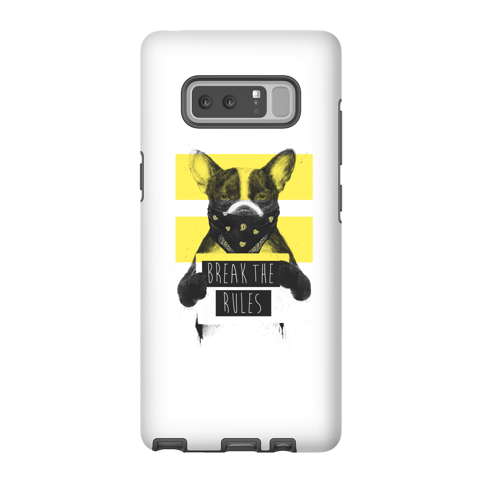 Balazs Solti Break The Rules Phone Case for iPhone and Android - Samsung Note 8 - Tough Case - Matte