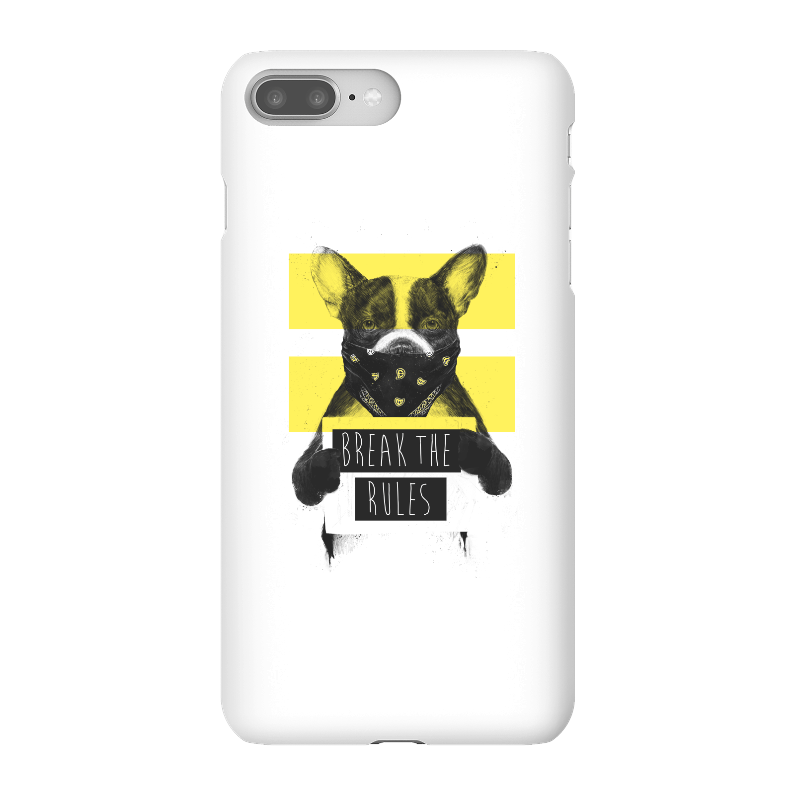 Balazs Solti Break The Rules Phone Case for iPhone and Android - iPhone 8 Plus - Snap Case - Gloss
