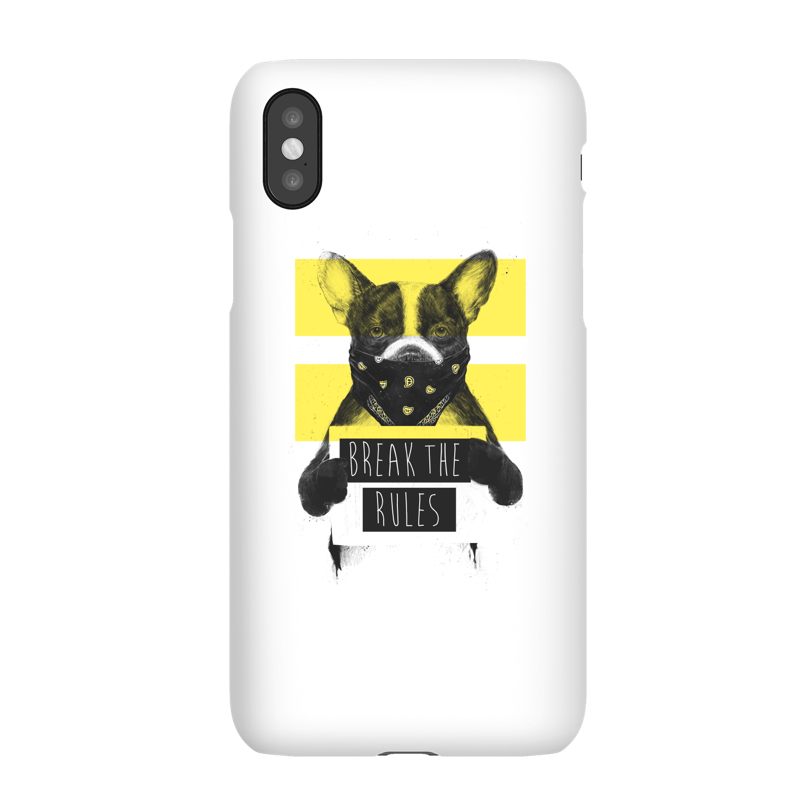 Balazs Solti Break The Rules Phone Case for iPhone and Android - iPhone X - Snap Case - Gloss