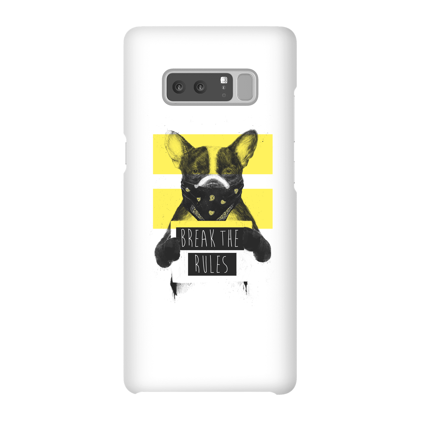 Balazs Solti Break The Rules Phone Case for iPhone and Android - Samsung Note 8 - Snap Case - Gloss