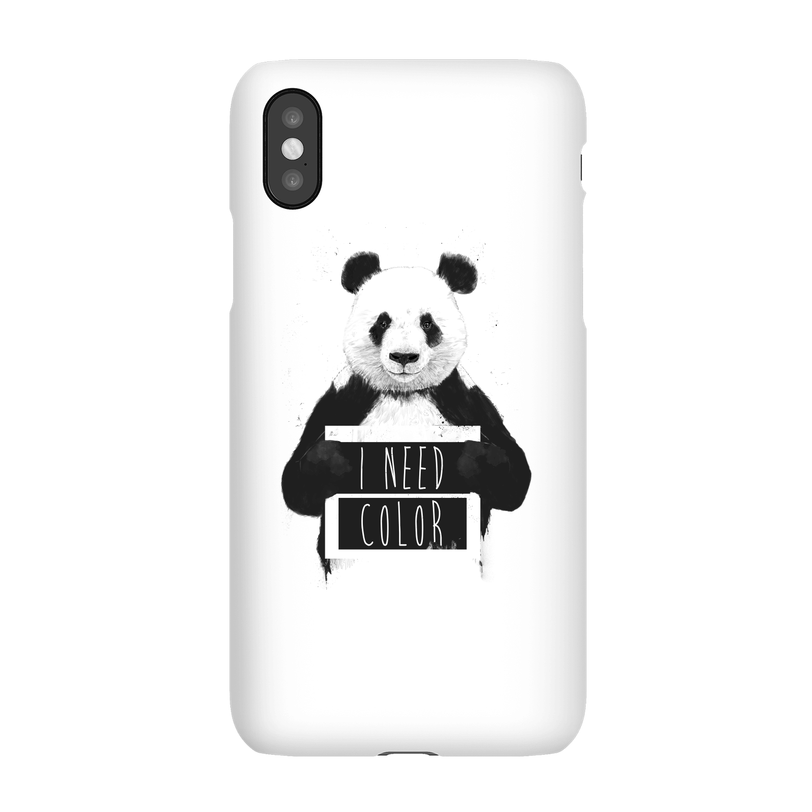 Balazs Solti I Need Color Phone Case for iPhone and Android - iPhone X - Snap Case - Matte