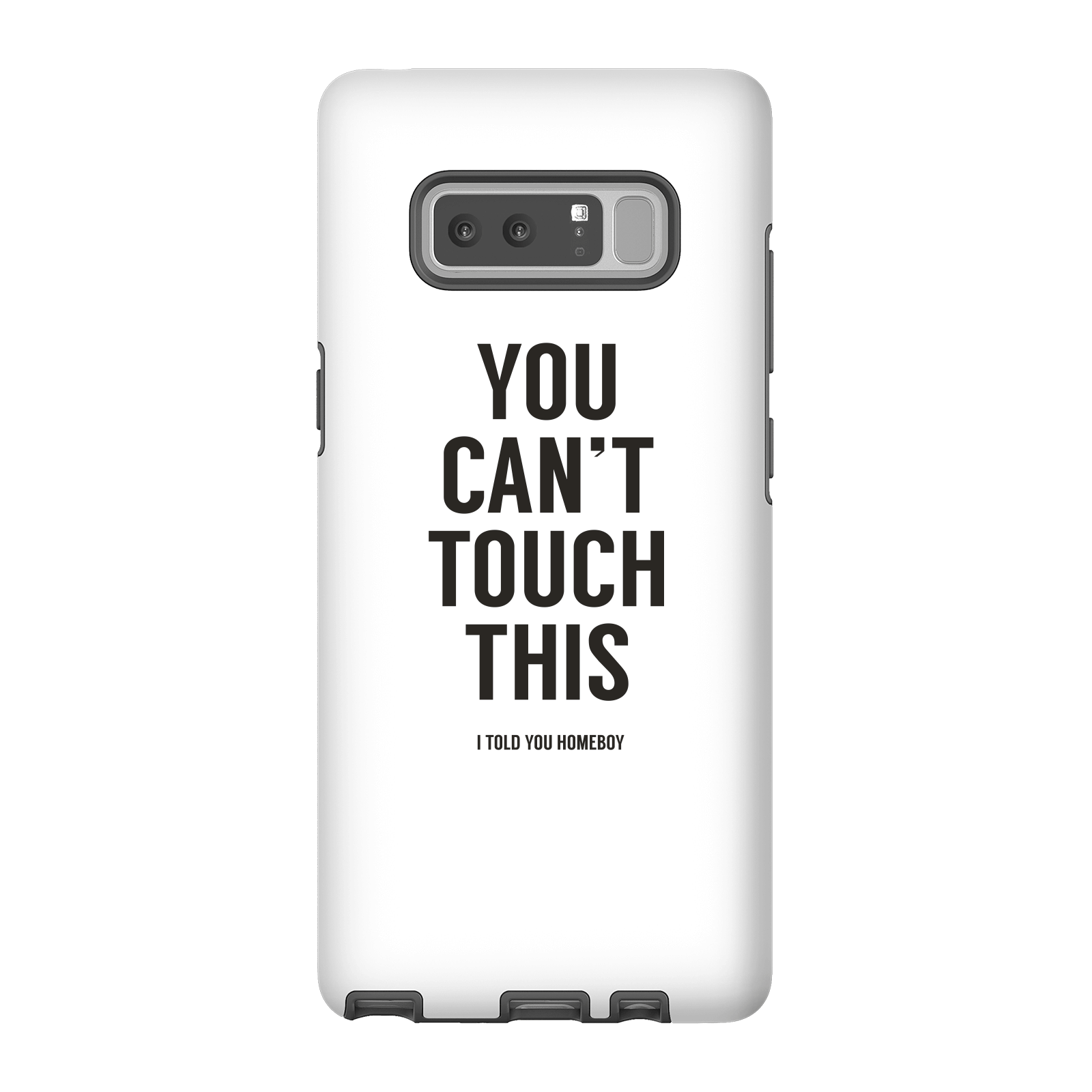 Balazs Solti Can't Touch This Phone Case for iPhone and Android - Samsung Note 8 - Tough Case - Matte