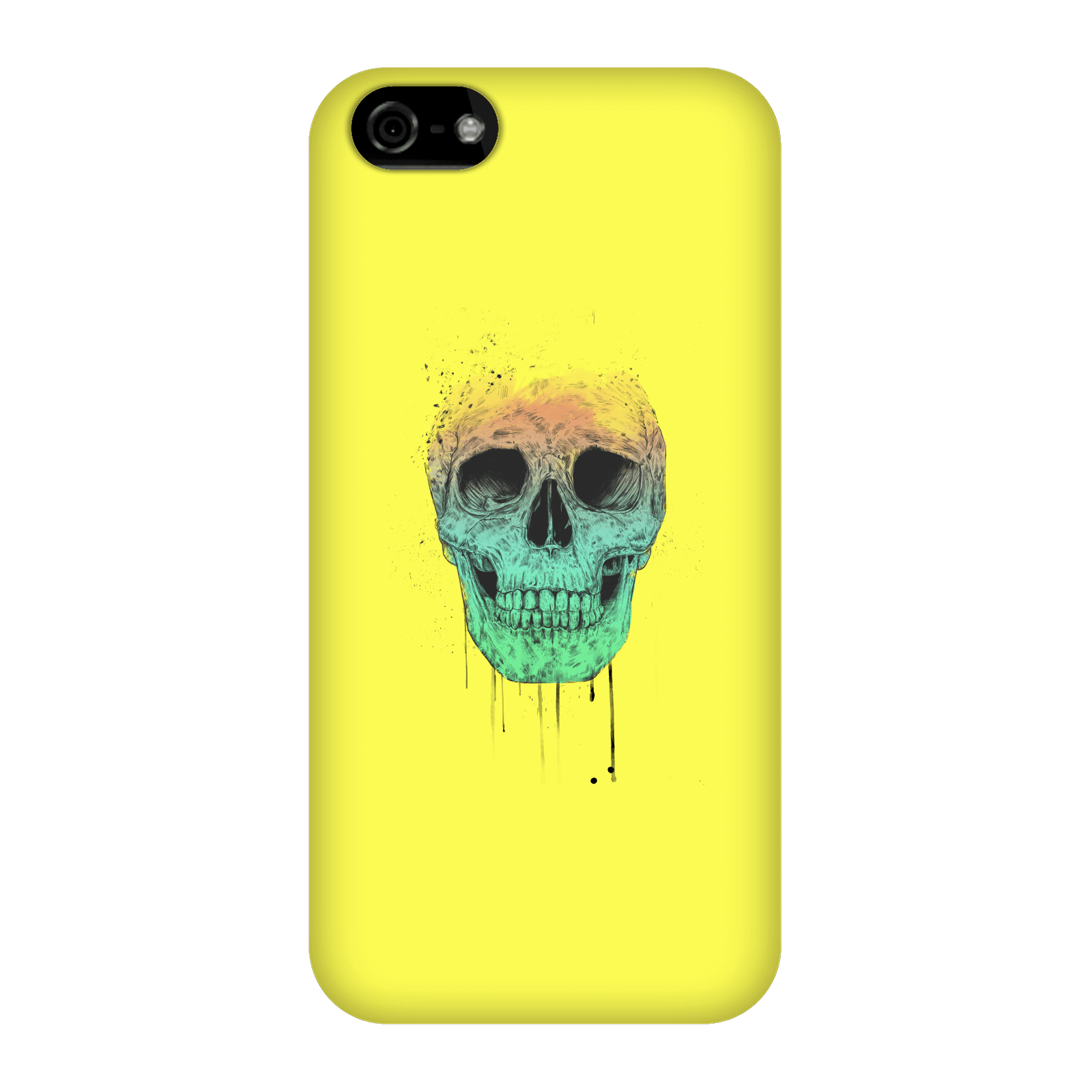 Balazs Solti Skull Phone Case for iPhone and Android - iPhone 5C - Snap Case - Matte