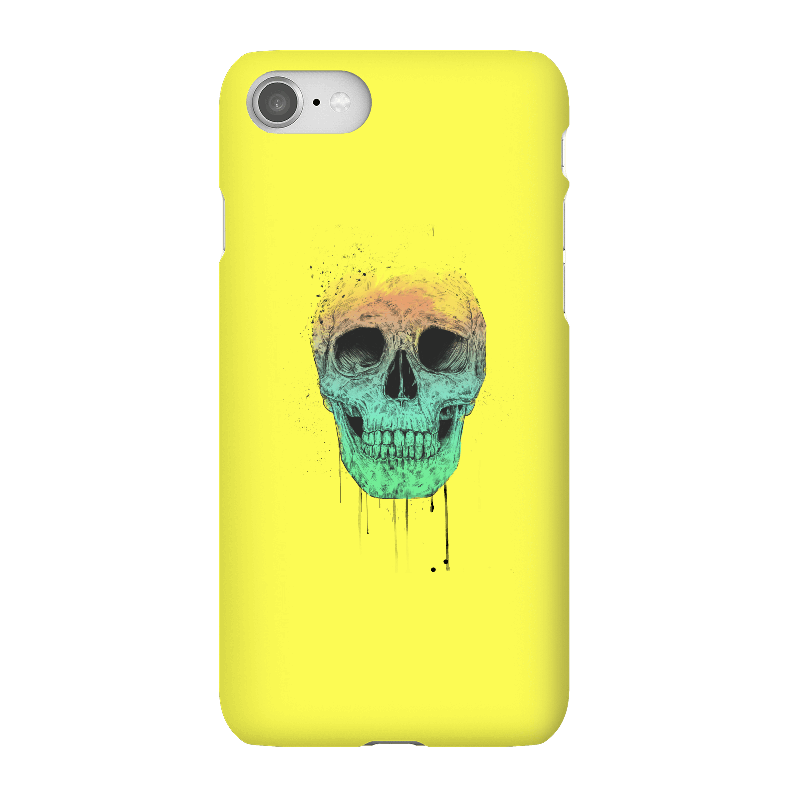 Balazs Solti Skull Phone Case for iPhone and Android - iPhone 8 - Snap Case - Matte