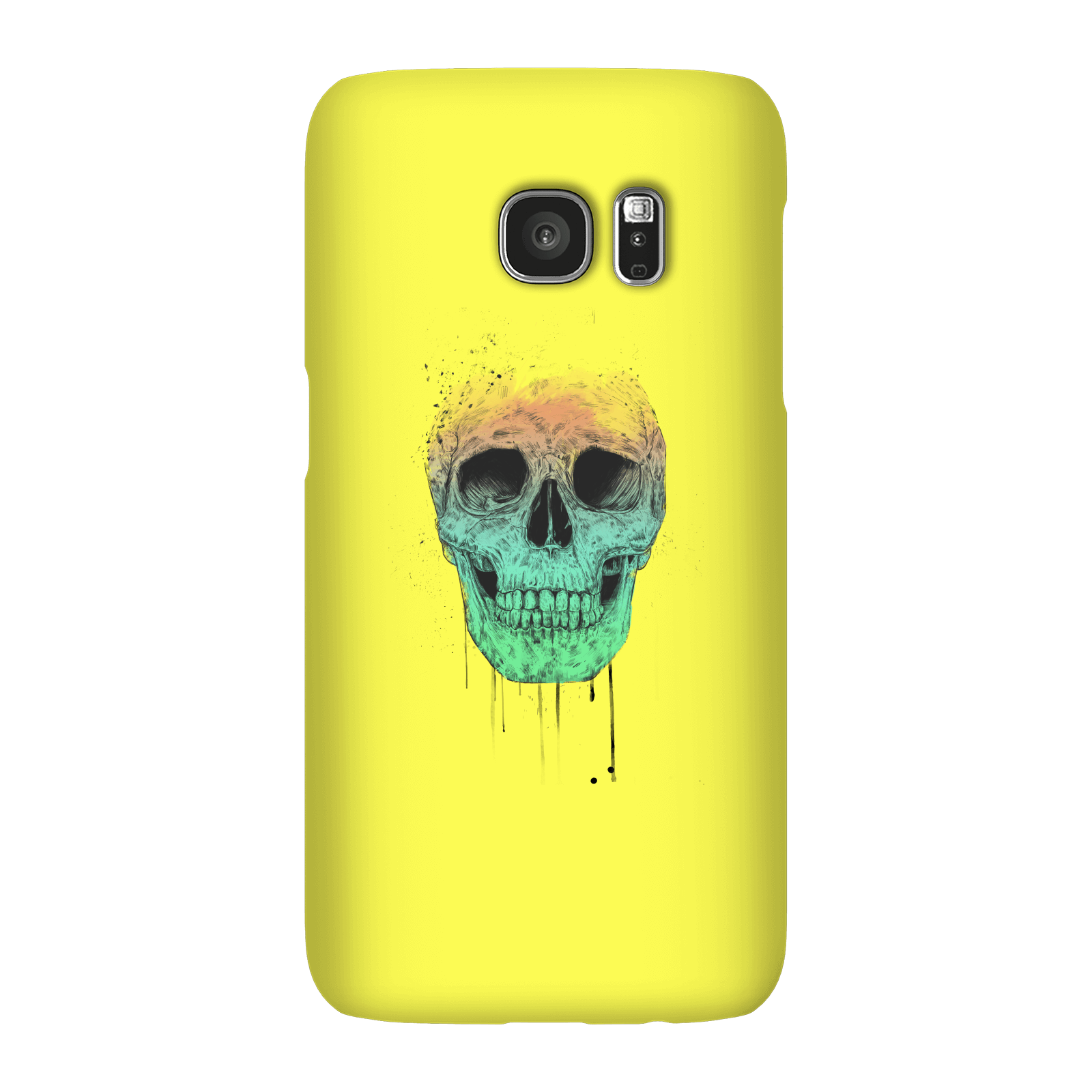 Balazs Solti Skull Phone Case for iPhone and Android - Samsung S7 - Snap Case - Matte