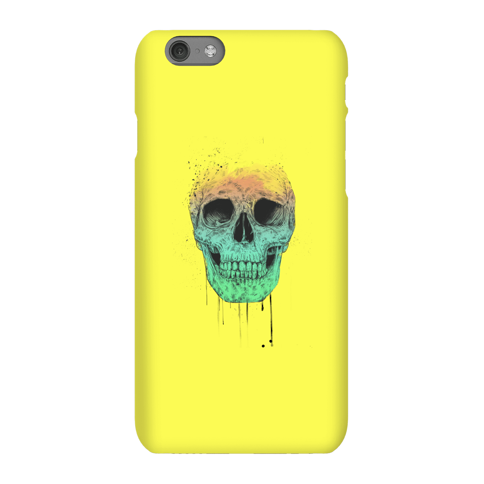 Balazs Solti Skull Phone Case for iPhone and Android - iPhone 6S - Snap Case - Gloss