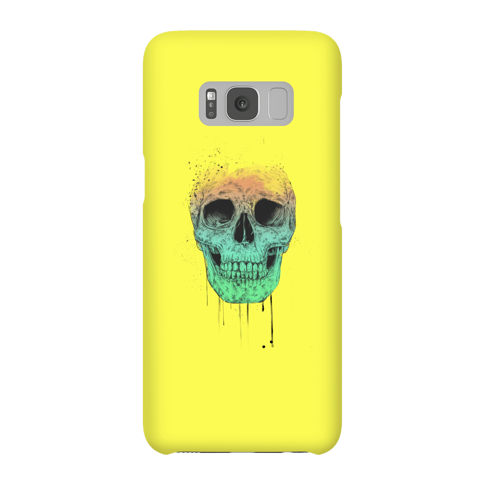 Balazs Solti Skull Phone Case for iPhone and Android - Samsung S8 - Snap Case - Gloss