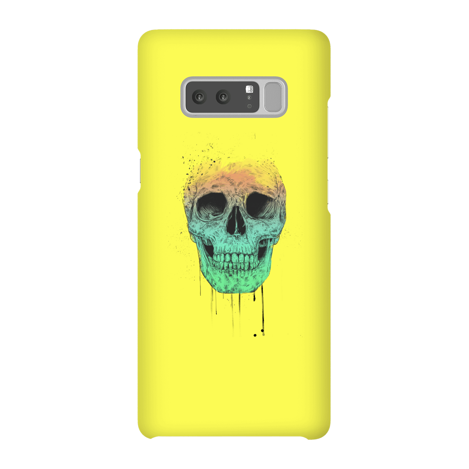 Balazs Solti Skull Phone Case for iPhone and Android - Samsung Note 8 - Snap Case - Gloss