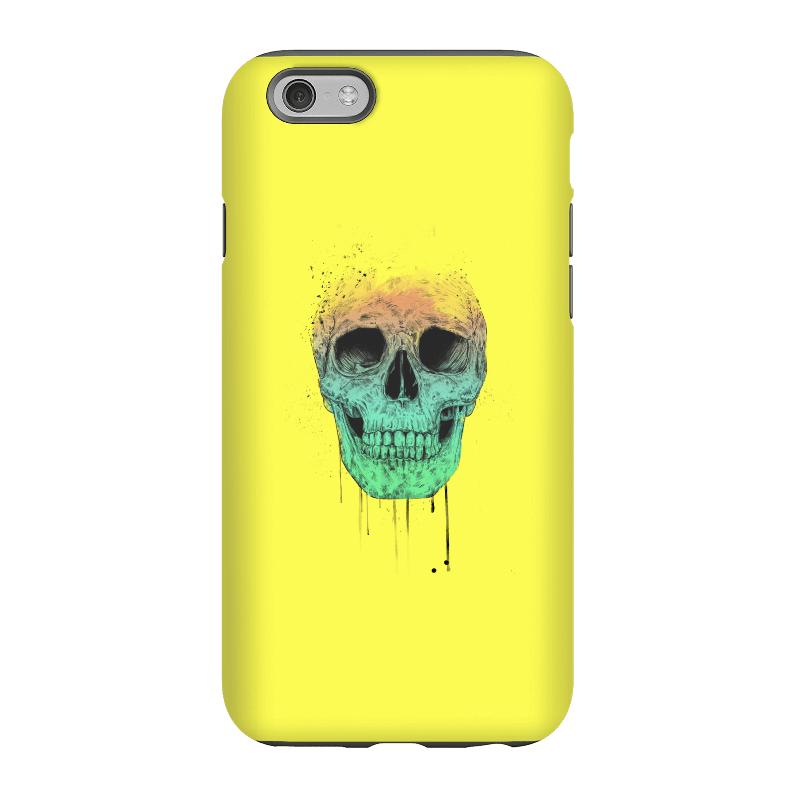 Balazs Solti Skull Phone Case for iPhone and Android - iPhone 6 - Tough Case - Gloss
