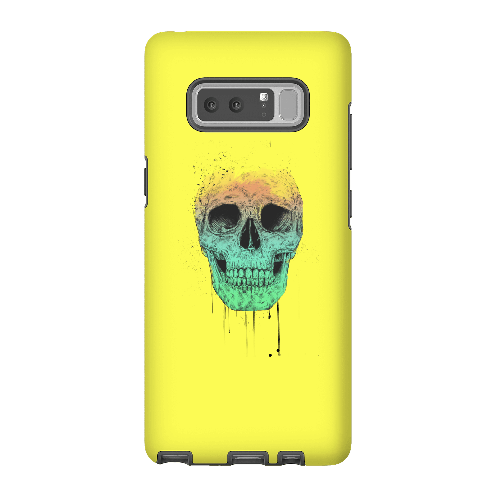 Balazs Solti Skull Phone Case for iPhone and Android - Samsung Note 8 - Tough Case - Gloss