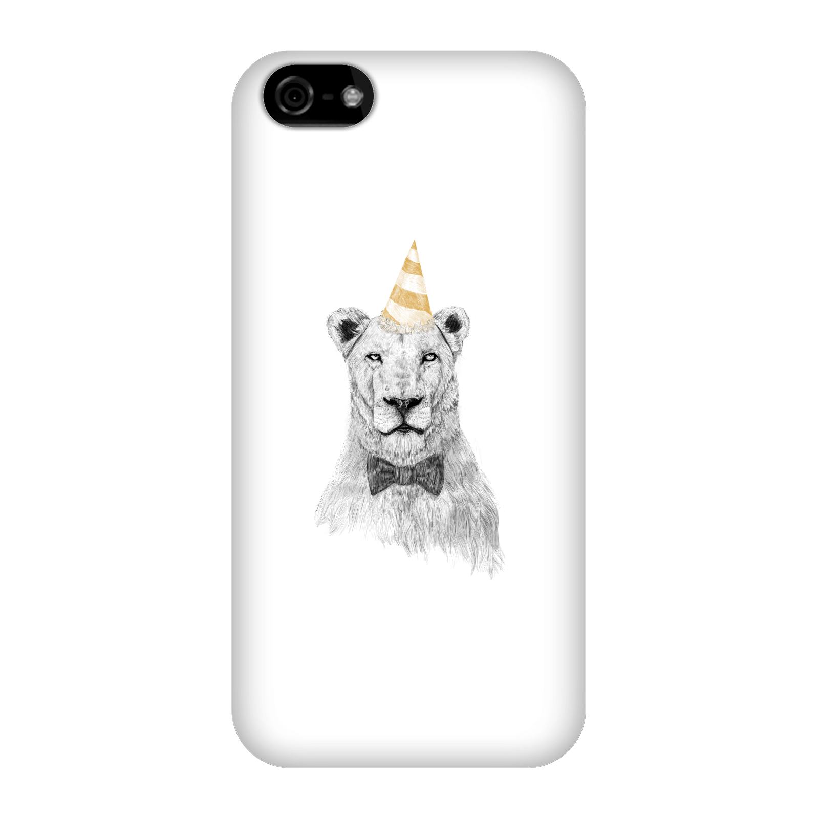 Balazs Solti Party Lion Phone Case for iPhone and Android - iPhone 5C - Snap Case - Matte