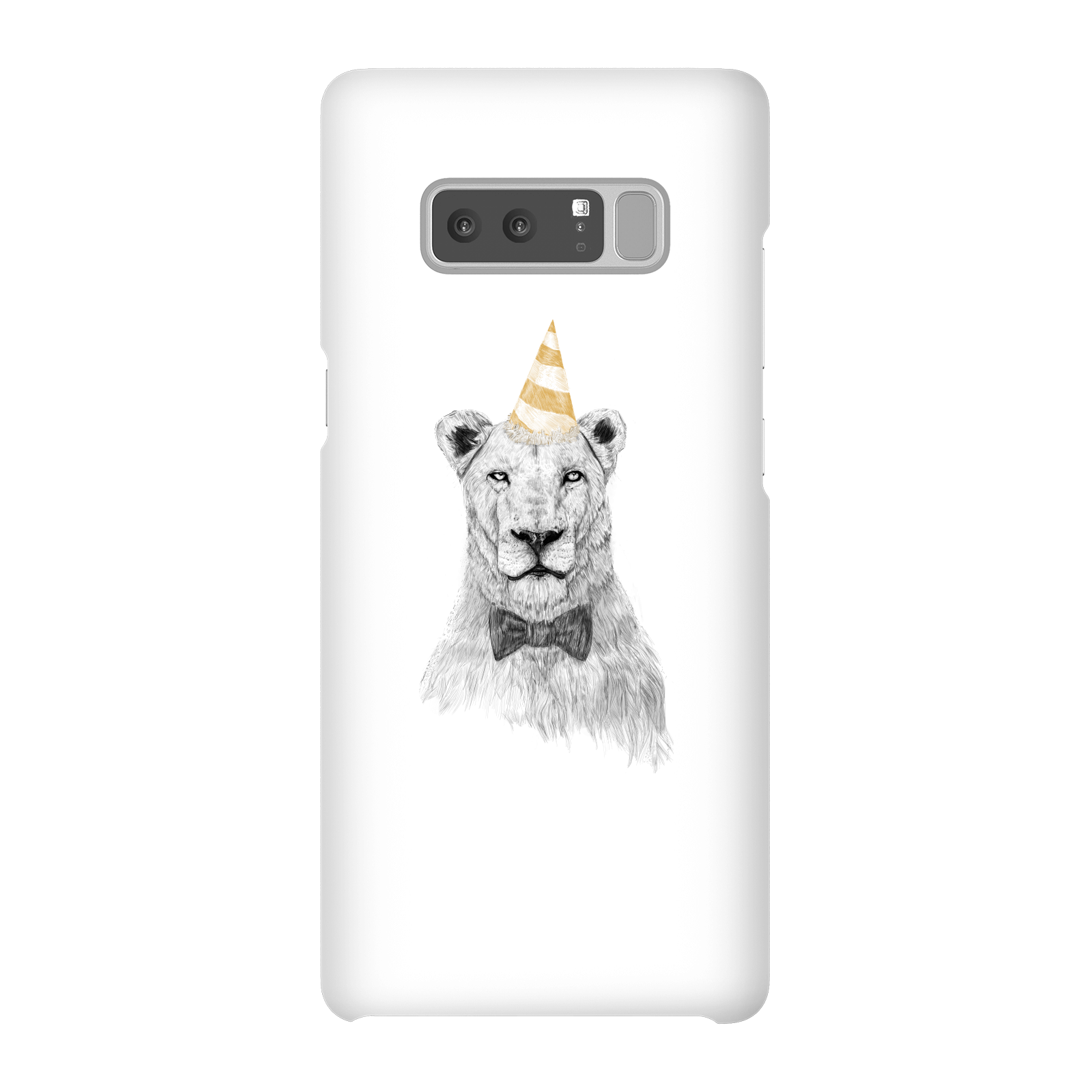 Balazs Solti Party Lion Phone Case for iPhone and Android - Samsung Note 8 - Snap Case - Matte
