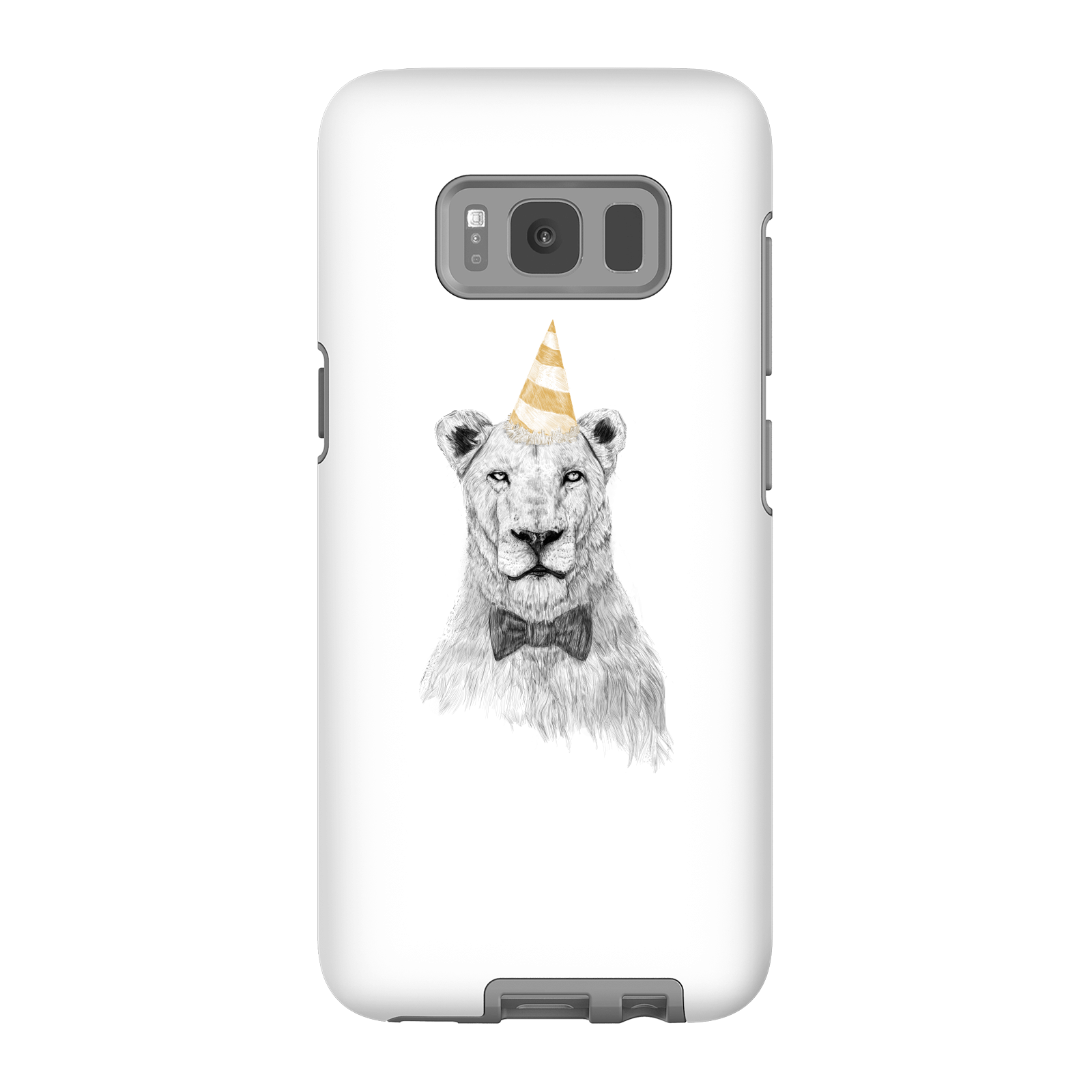 Balazs Solti Party Lion Phone Case for iPhone and Android - Samsung S8 - Tough Case - Matte