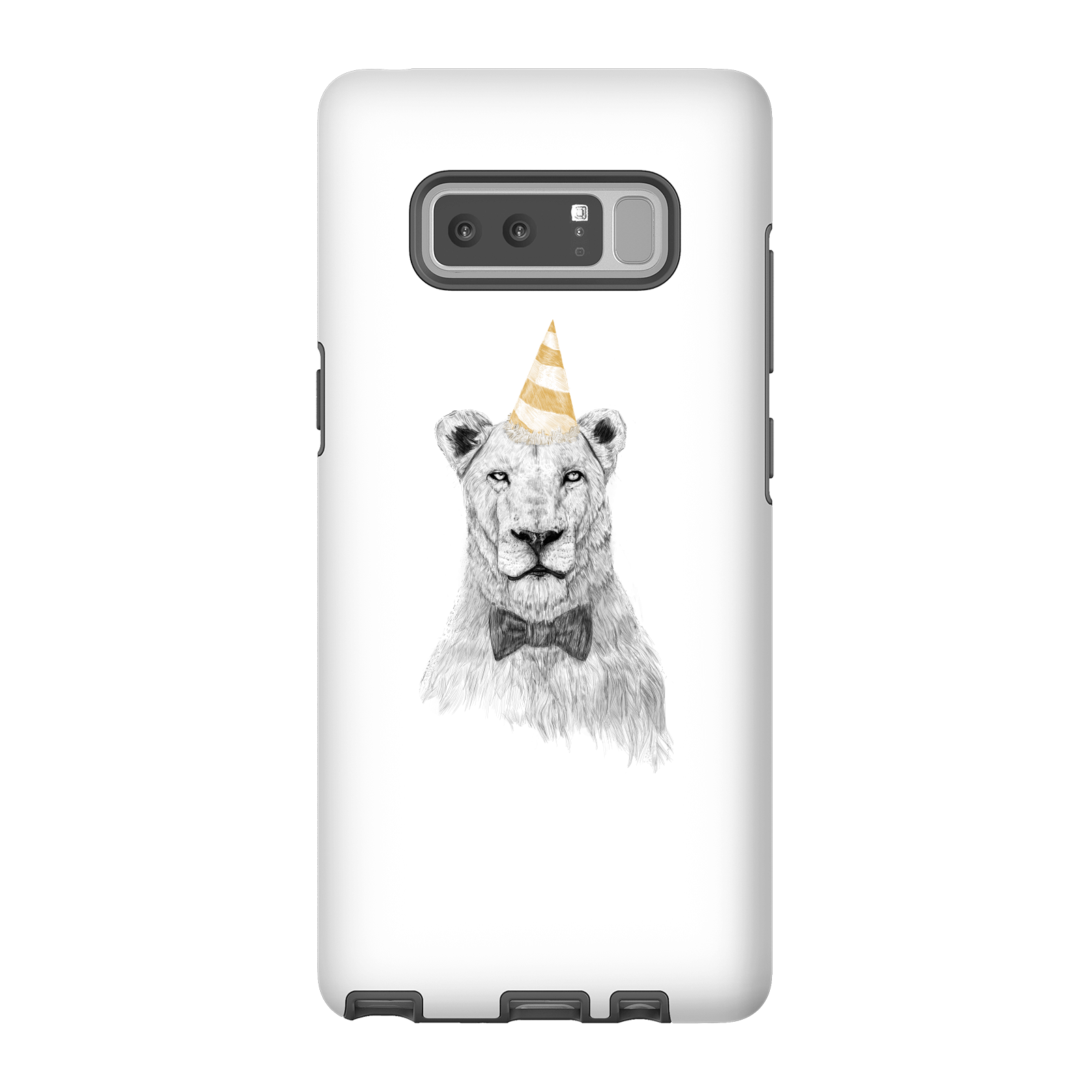 Balazs Solti Party Lion Phone Case for iPhone and Android - Samsung Note 8 - Tough Case - Matte