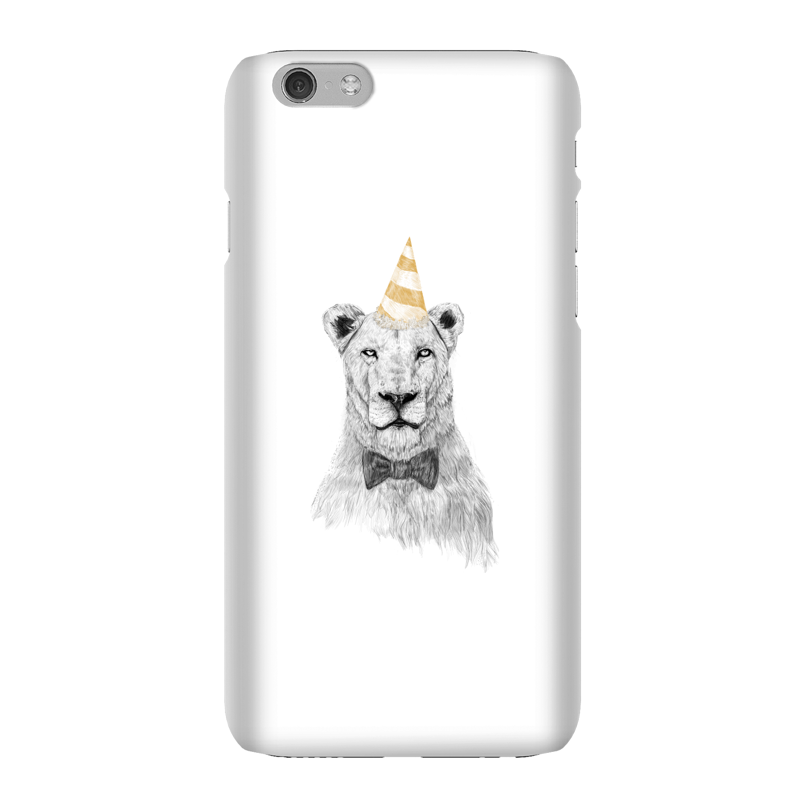 Balazs Solti Party Lion Phone Case for iPhone and Android - iPhone 6 - Snap Case - Gloss