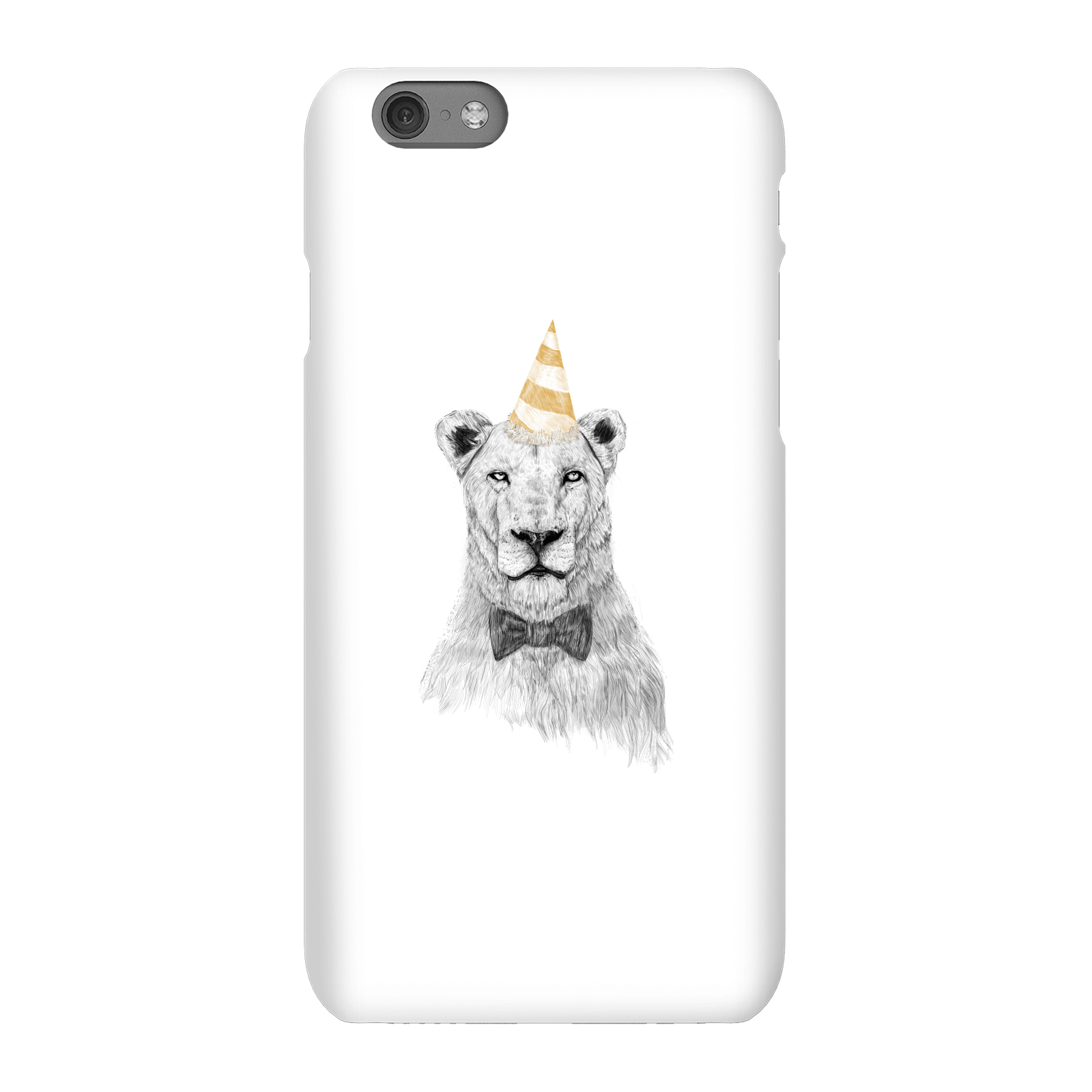 Balazs Solti Party Lion Phone Case for iPhone and Android - iPhone 6S - Snap Case - Gloss