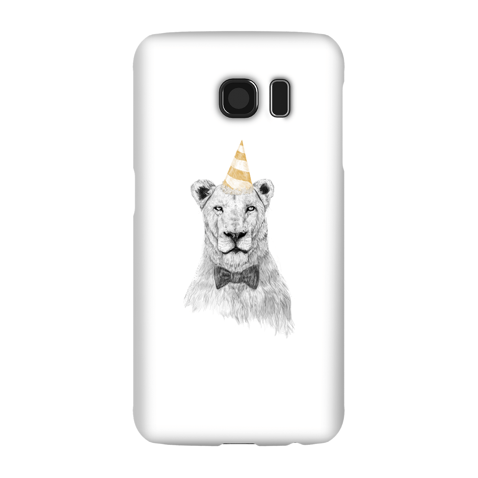Balazs Solti Party Lion Phone Case for iPhone and Android - Samsung S6 - Snap Case - Gloss