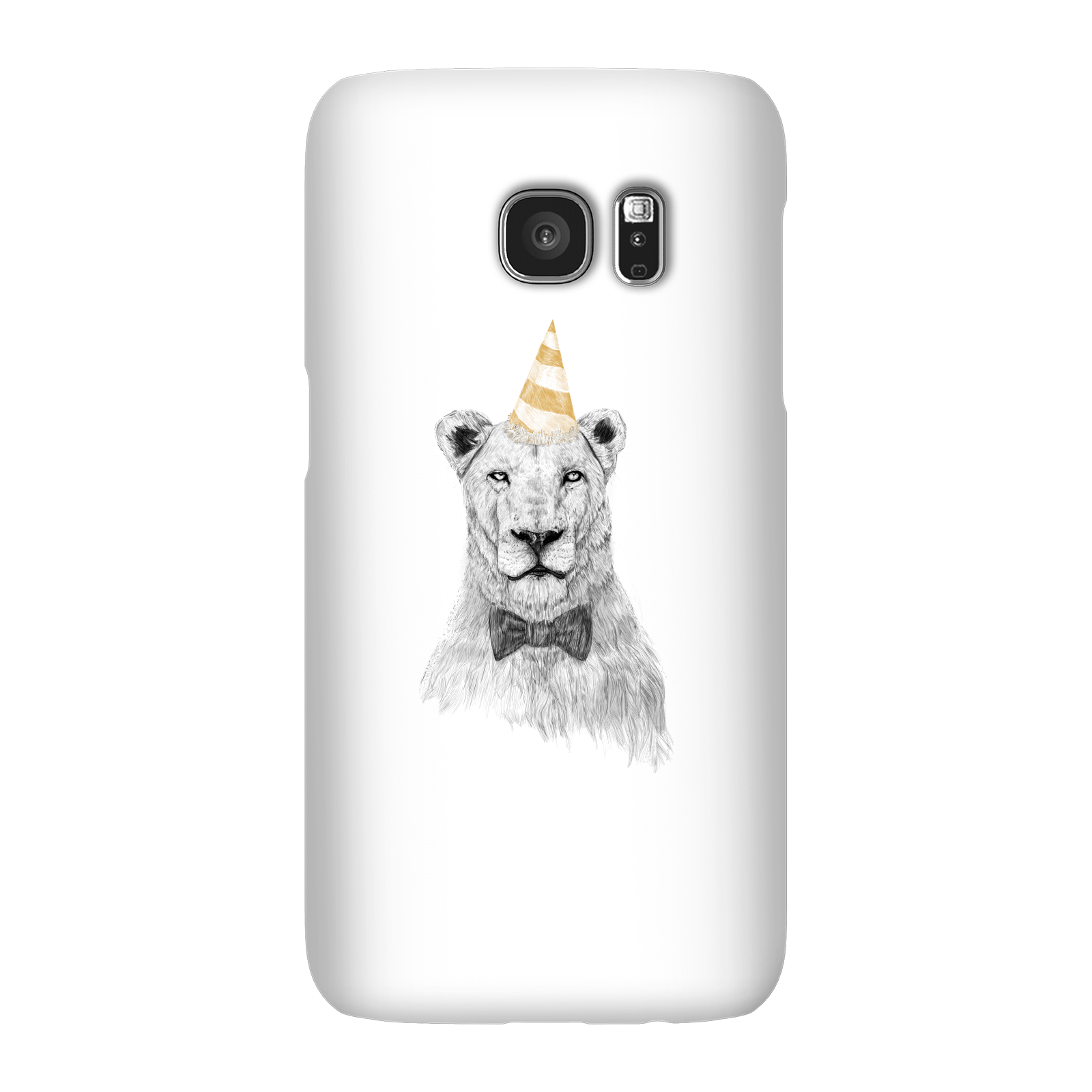 Balazs Solti Party Lion Phone Case for iPhone and Android - Samsung S7 - Snap Case - Gloss