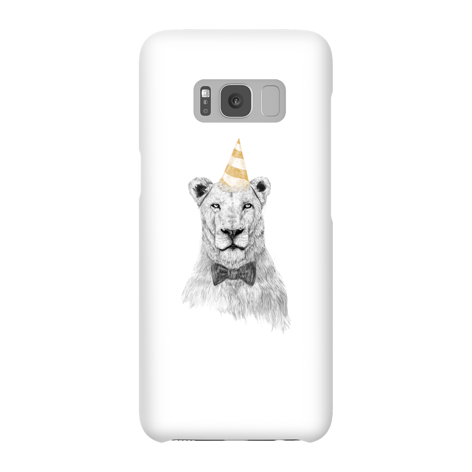 Balazs Solti Party Lion Phone Case for iPhone and Android - Samsung S8 - Snap Case - Gloss