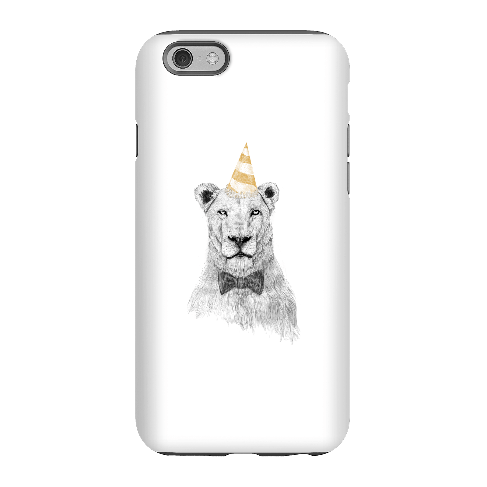 Balazs Solti Party Lion Phone Case for iPhone and Android - iPhone 6 - Tough Case - Gloss