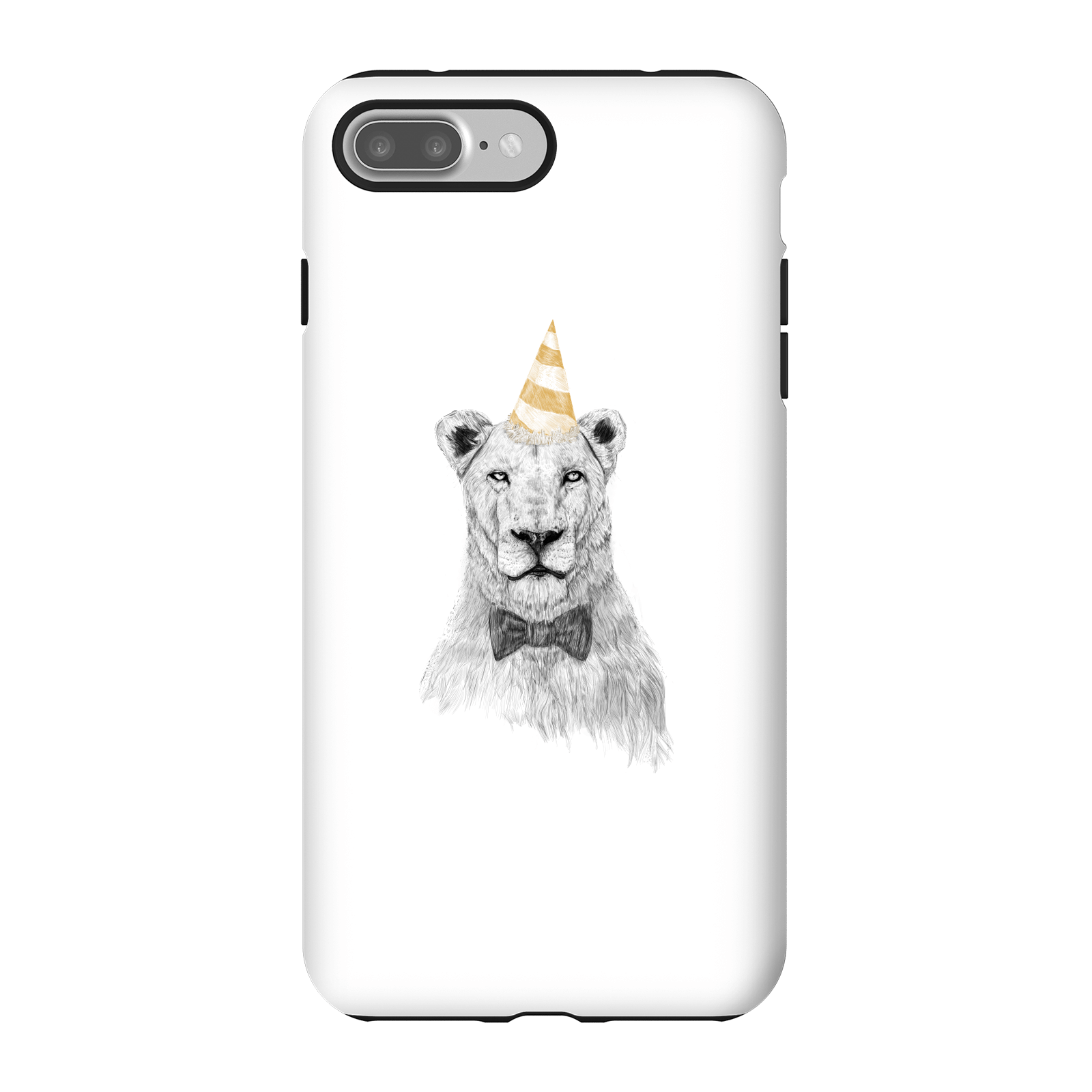 Balazs Solti Party Lion Phone Case for iPhone and Android - iPhone 7 Plus - Tough Case - Gloss