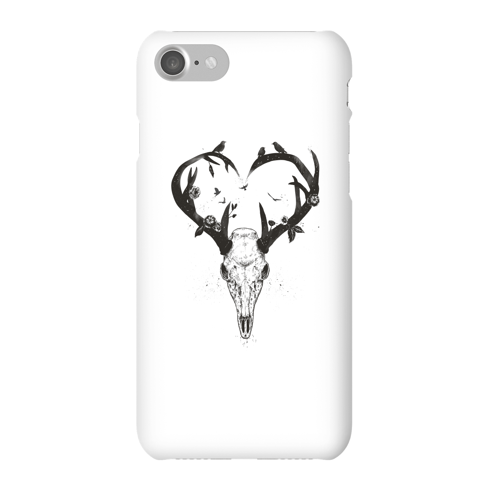 Balazs Solti Antlers Phone Case for iPhone and Android - iPhone 7 - Snap Case - Matte