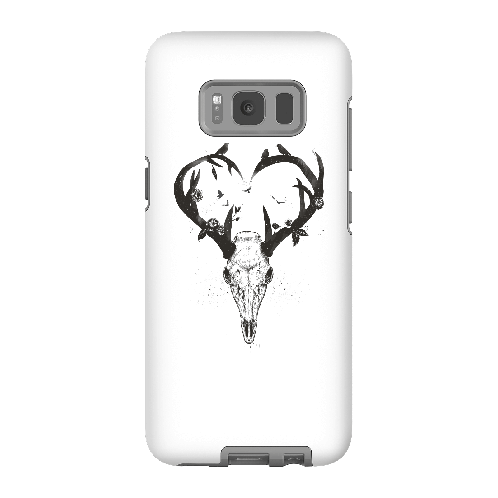Balazs Solti Antlers Phone Case for iPhone and Android - Samsung S8 - Tough Case - Matte
