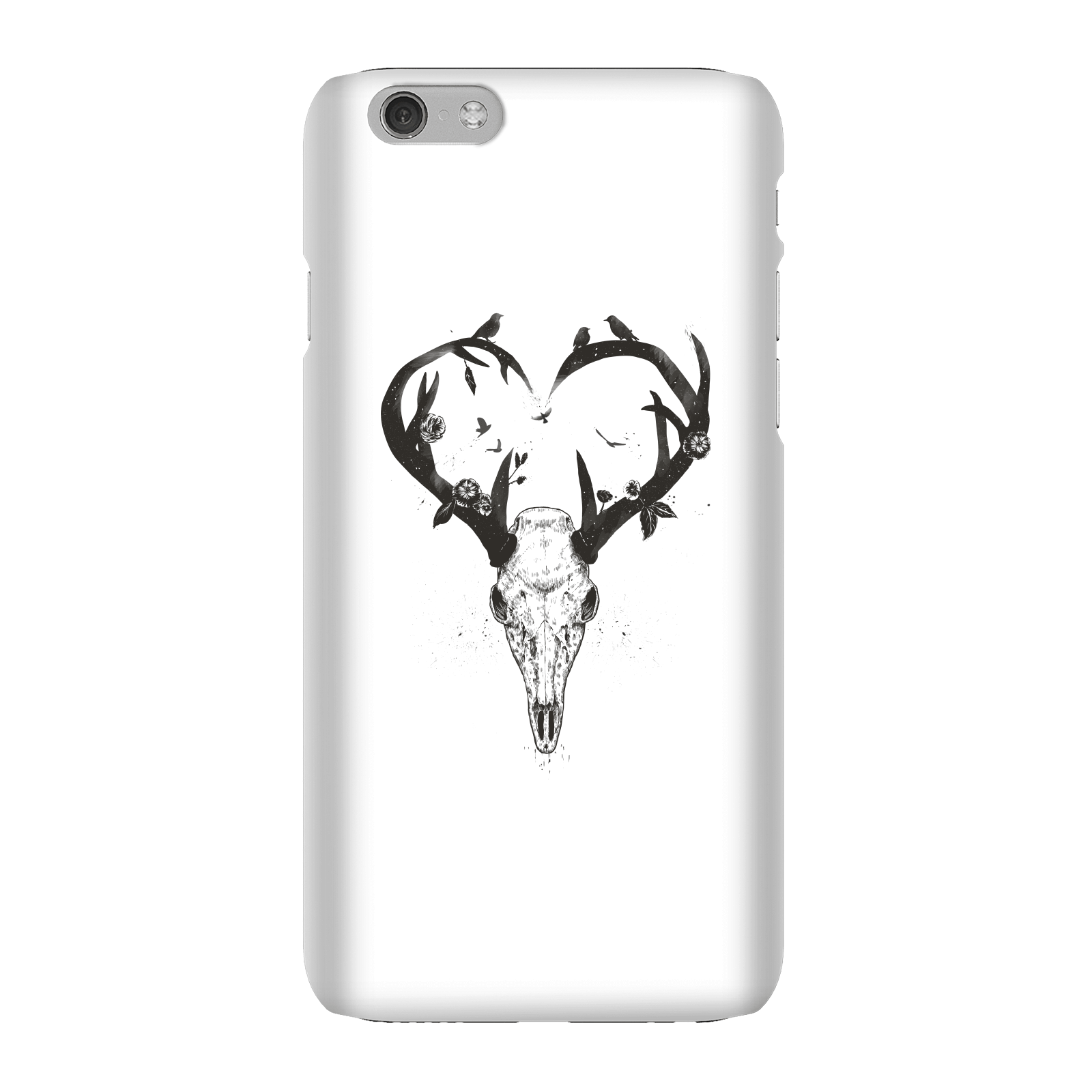Balazs Solti Antlers Phone Case for iPhone and Android - iPhone 6 - Snap Case - Gloss