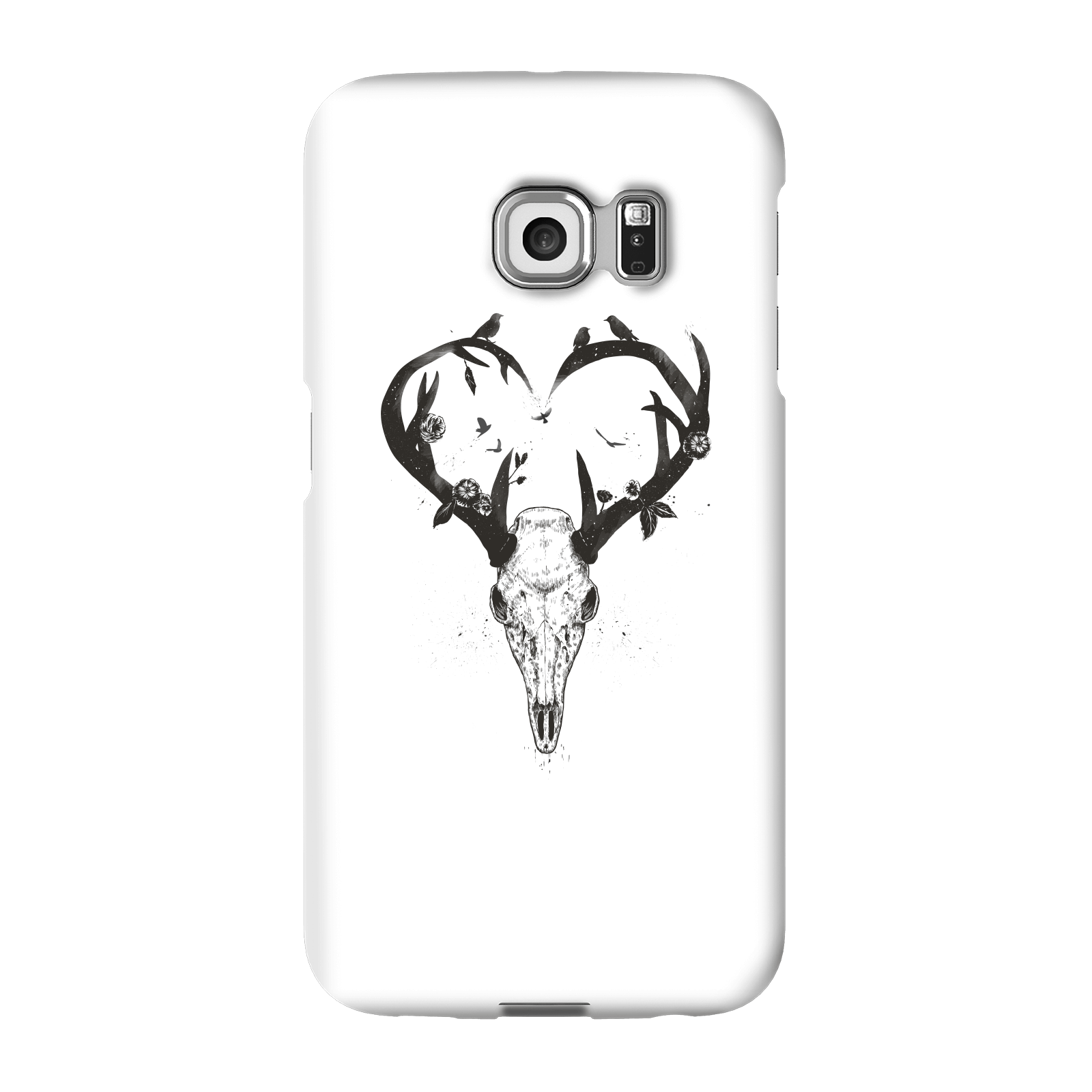 Balazs Solti Antlers Phone Case for iPhone and Android - Samsung S6 Edge - Snap Case - Gloss